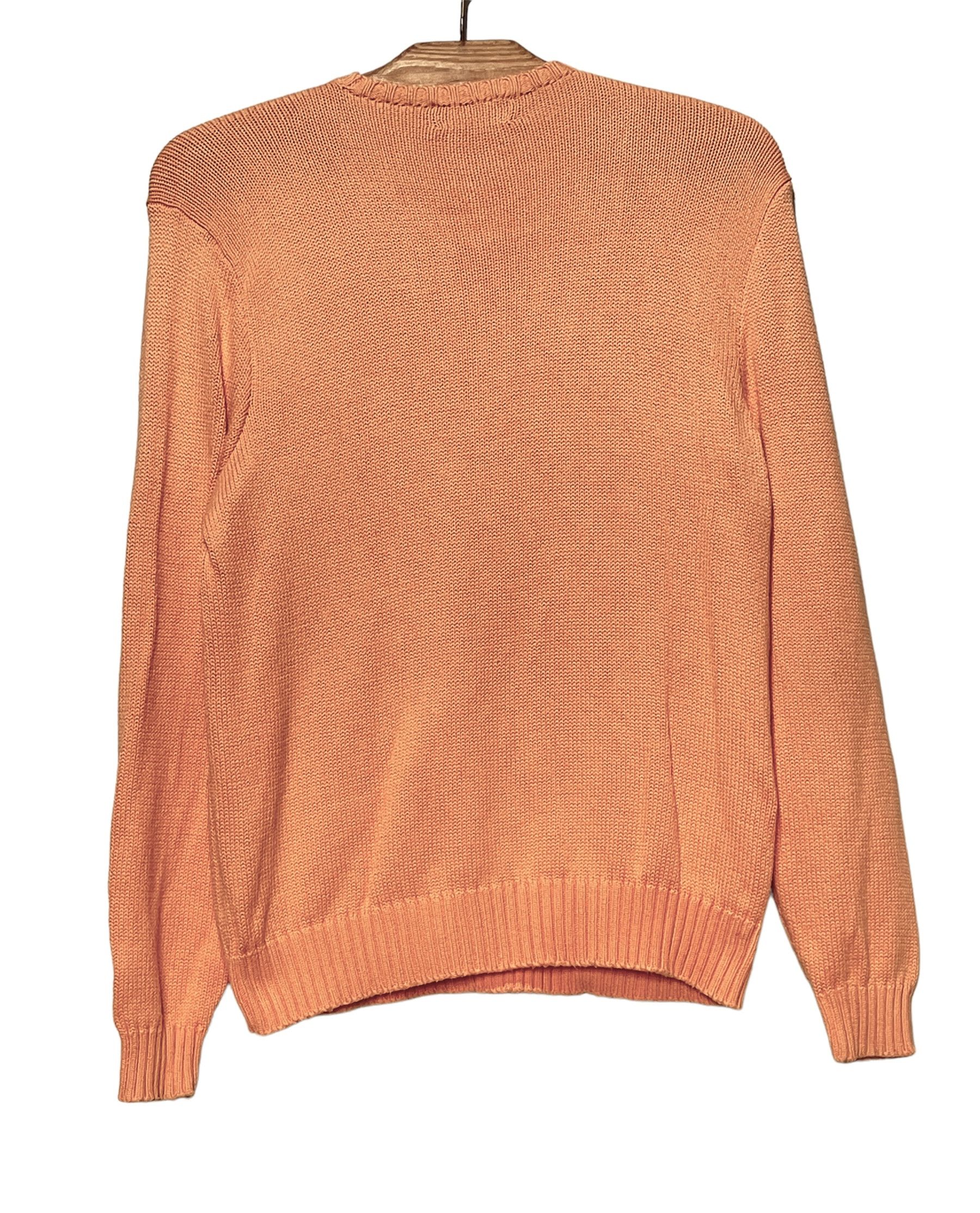 Ralph Lauren 🔥 heavy sweater size L Ralph Lauren pink salmon Size US L / EU 52-54 / 3 - 3 Thumbnail