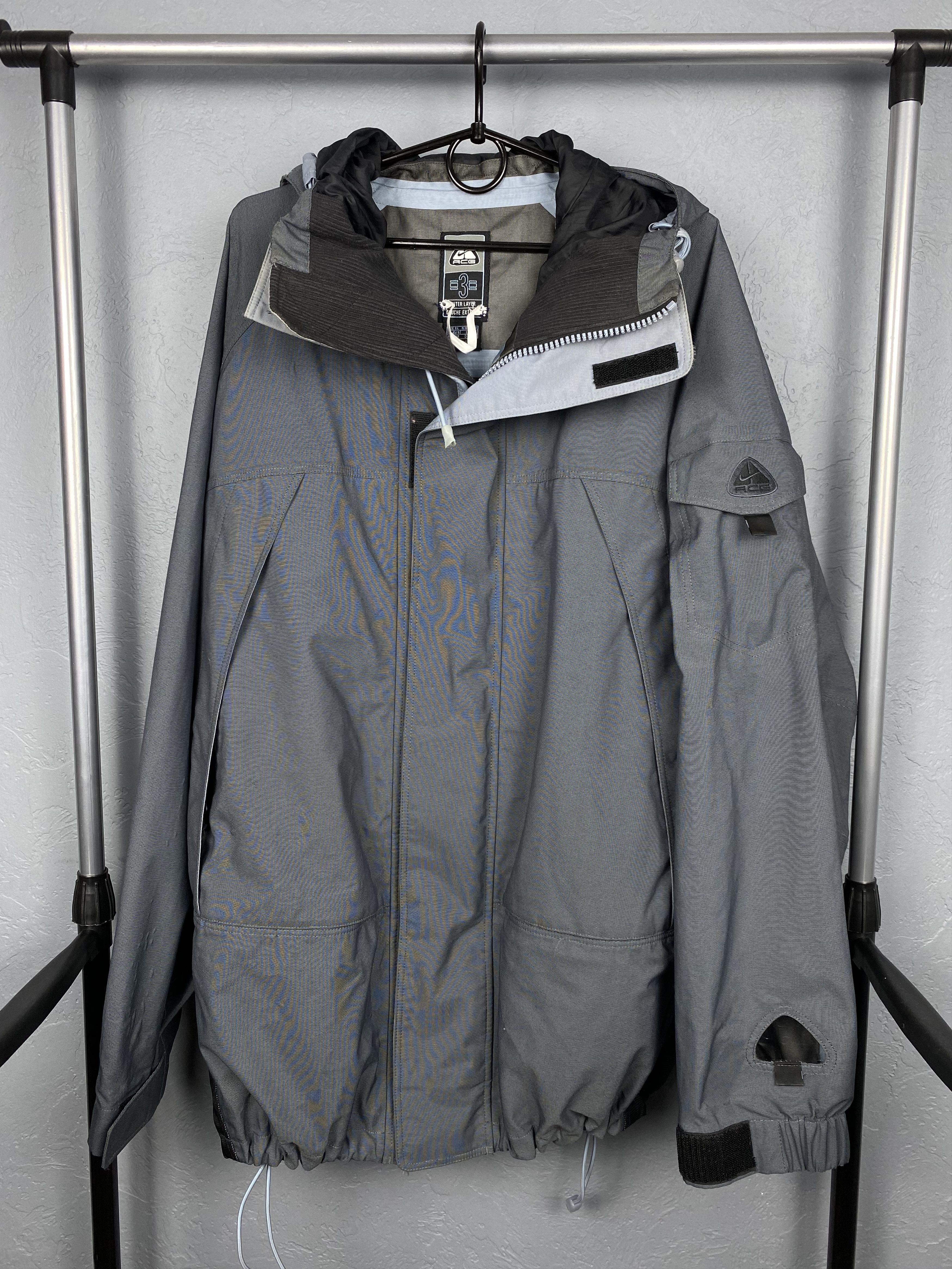 Nike ACG Nike ACG Couche Externe Jacket Vintage Gore Tex Size US XL / EU 56 / 4 - 1 Thumbnail