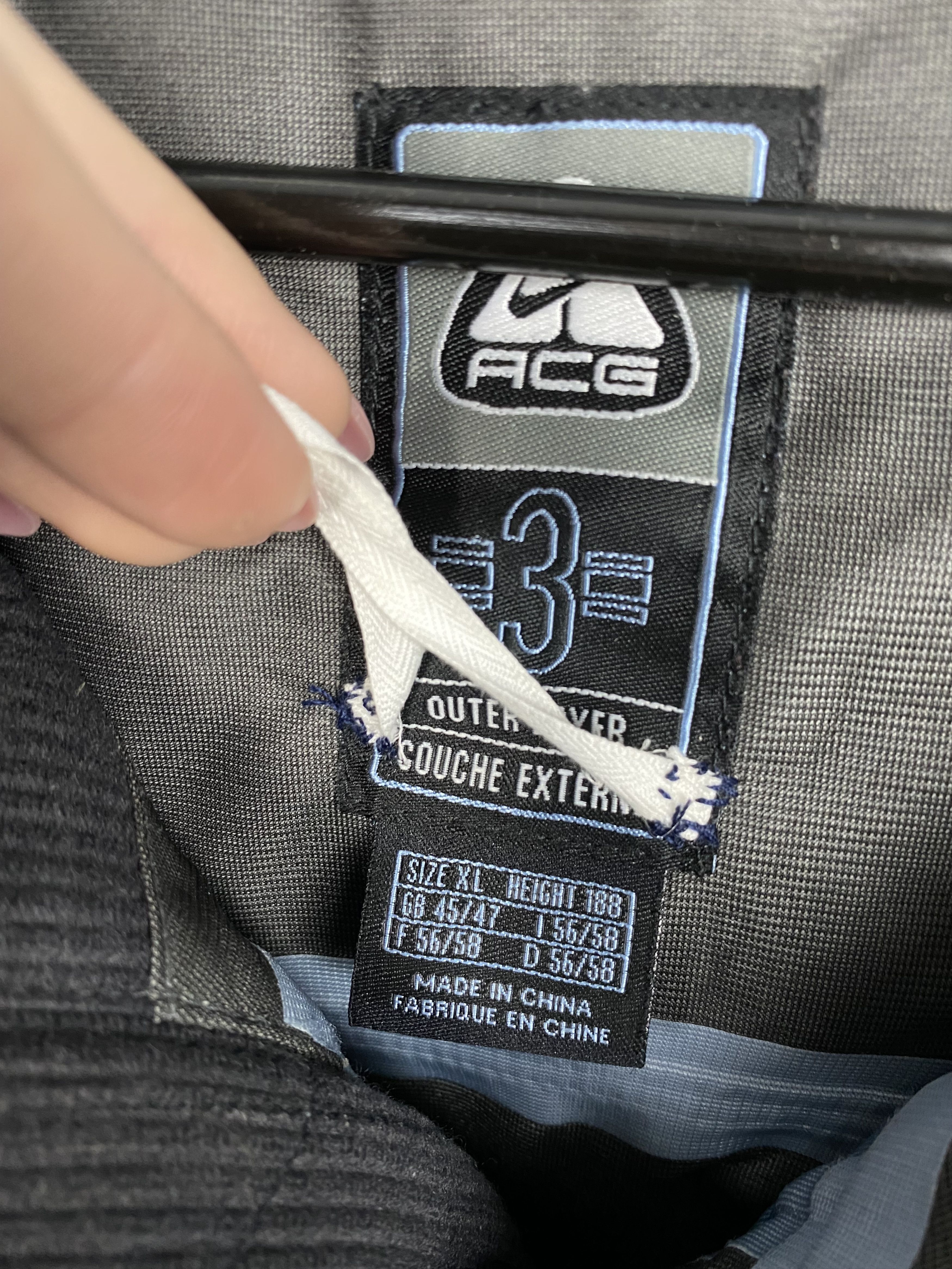 Nike ACG Nike ACG Couche Externe Jacket Vintage Gore Tex Size US XL / EU 56 / 4 - 5 Thumbnail