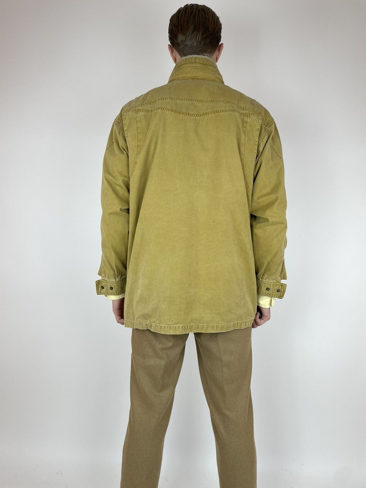 Vintage BAFU JIA BAOCC vintage Fireman yellow jacket size 52 / XL Size US XL / EU 56 / 4 - 7 Thumbnail
