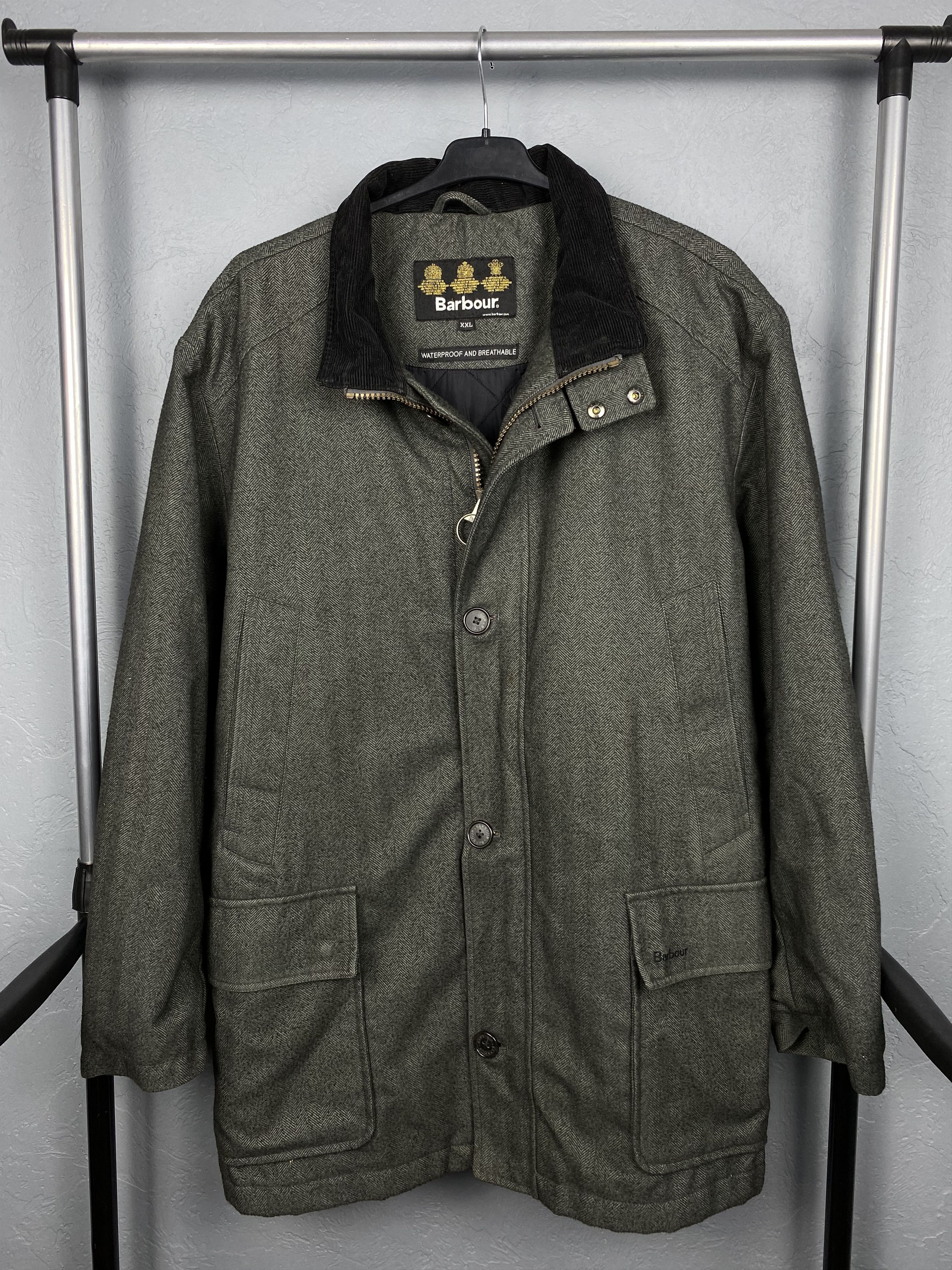 Barbour deals herringbone challenger