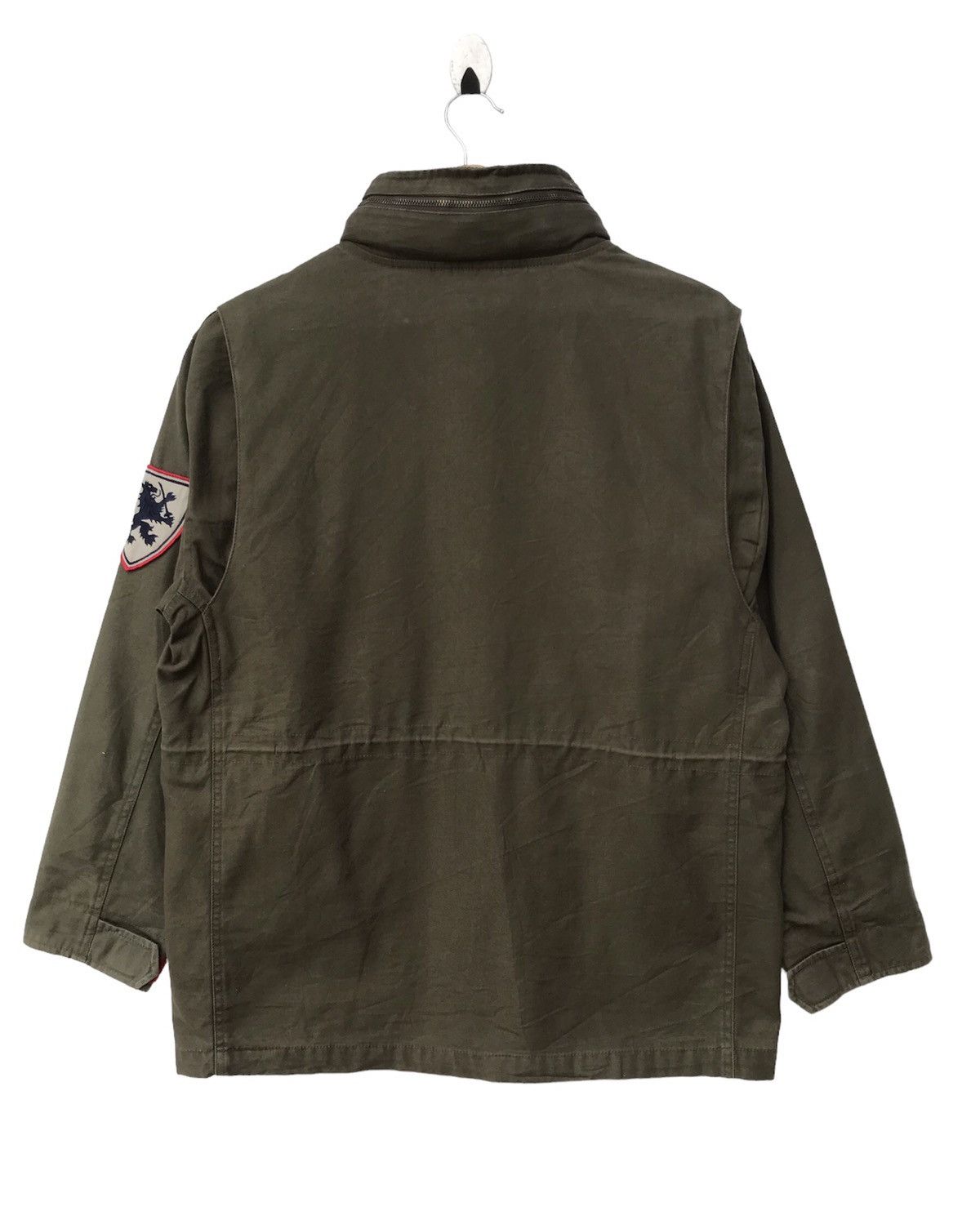 Tommy Hilfiger × Vintage Tommy Hilfiger Military Snap Button Zip-up Jacket Size US M / EU 48-50 / 2 - 2 Thumbnail