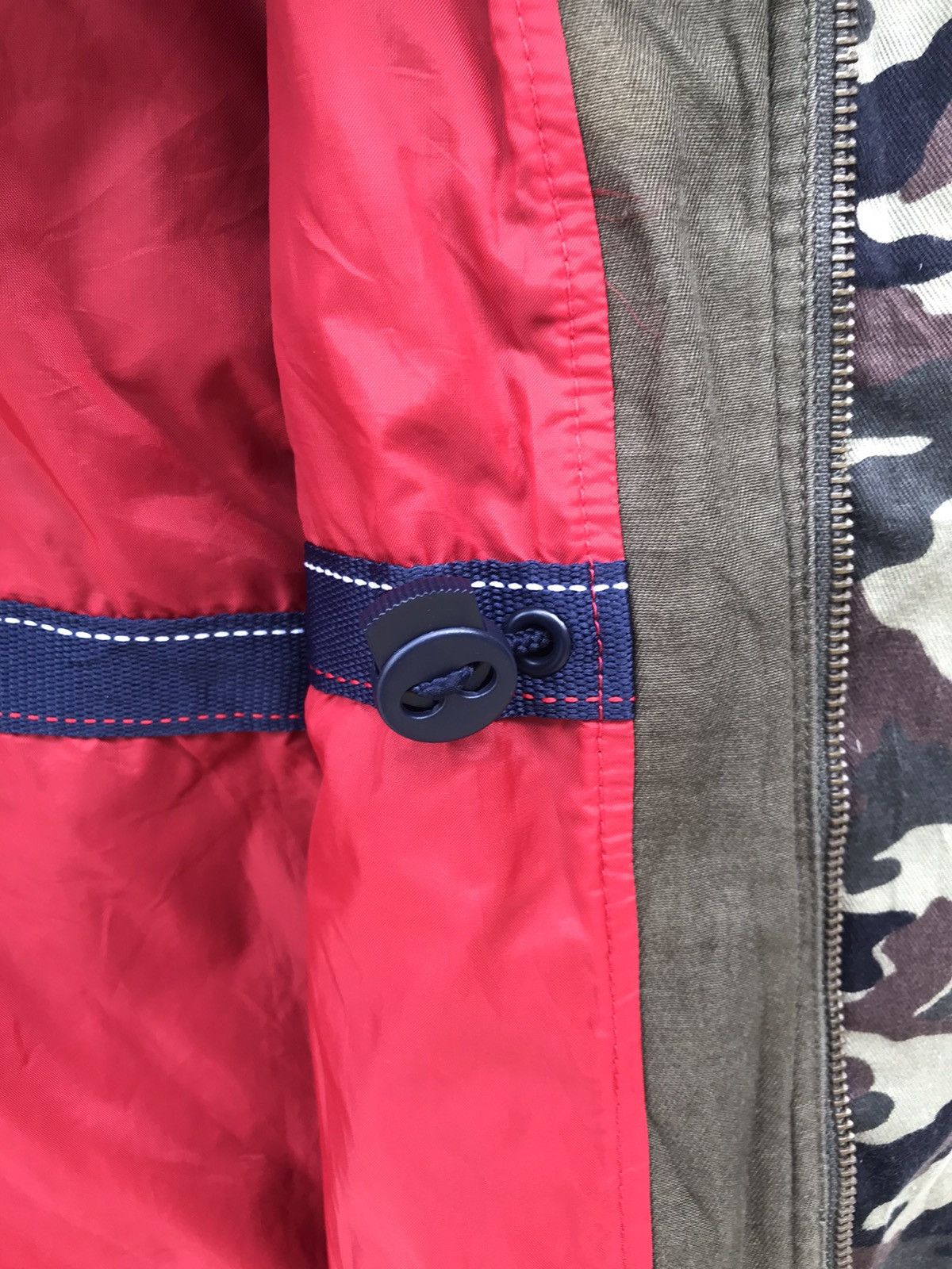 Tommy Hilfiger × Vintage Tommy Hilfiger Military Snap Button Zip-up Jacket Size US M / EU 48-50 / 2 - 9 Thumbnail
