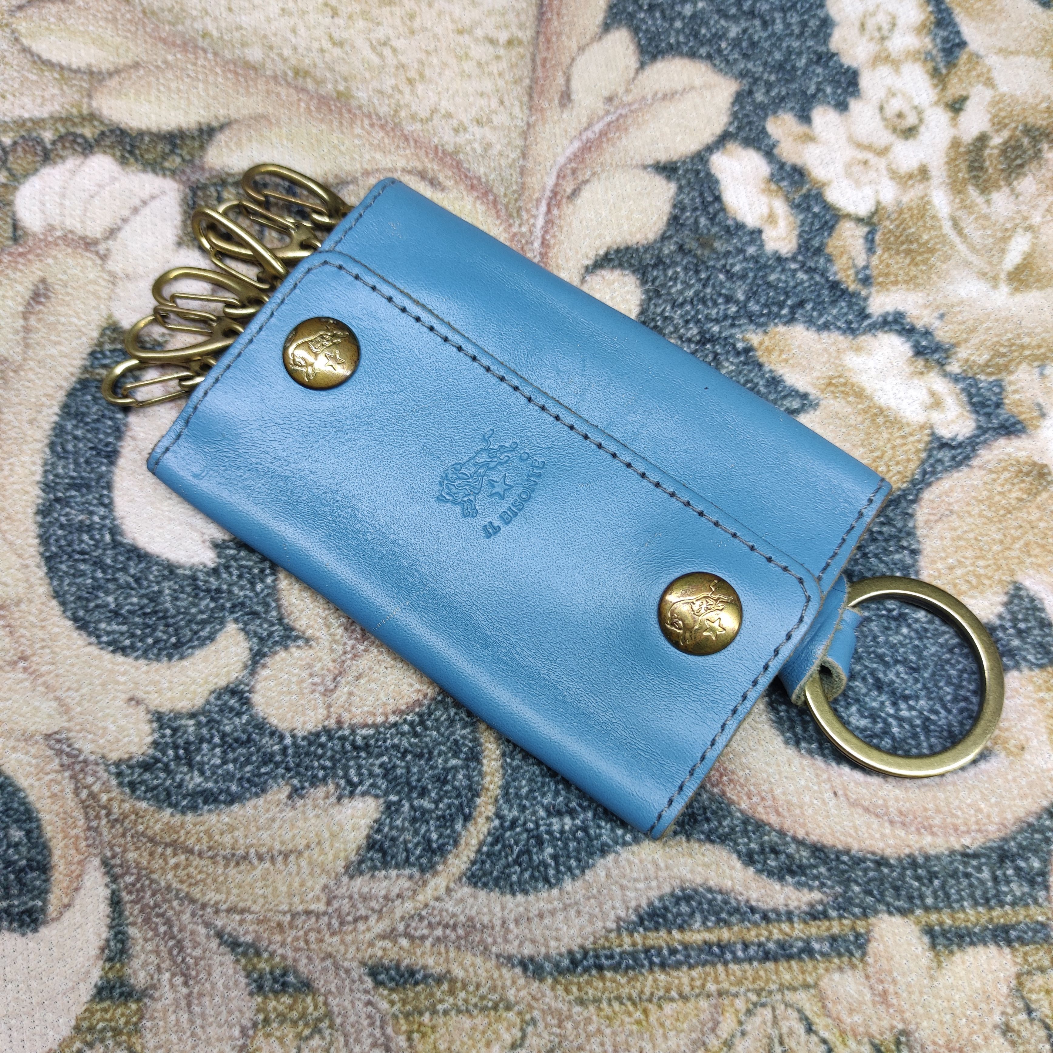 Il Bisonte Leather Key Case