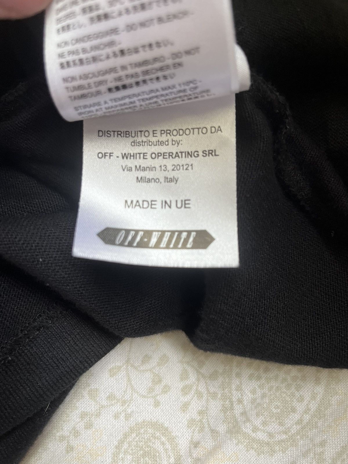 Off-White off white caravaggio painted T-Shirt Size US M / EU 48-50 / 2 - 7 Thumbnail