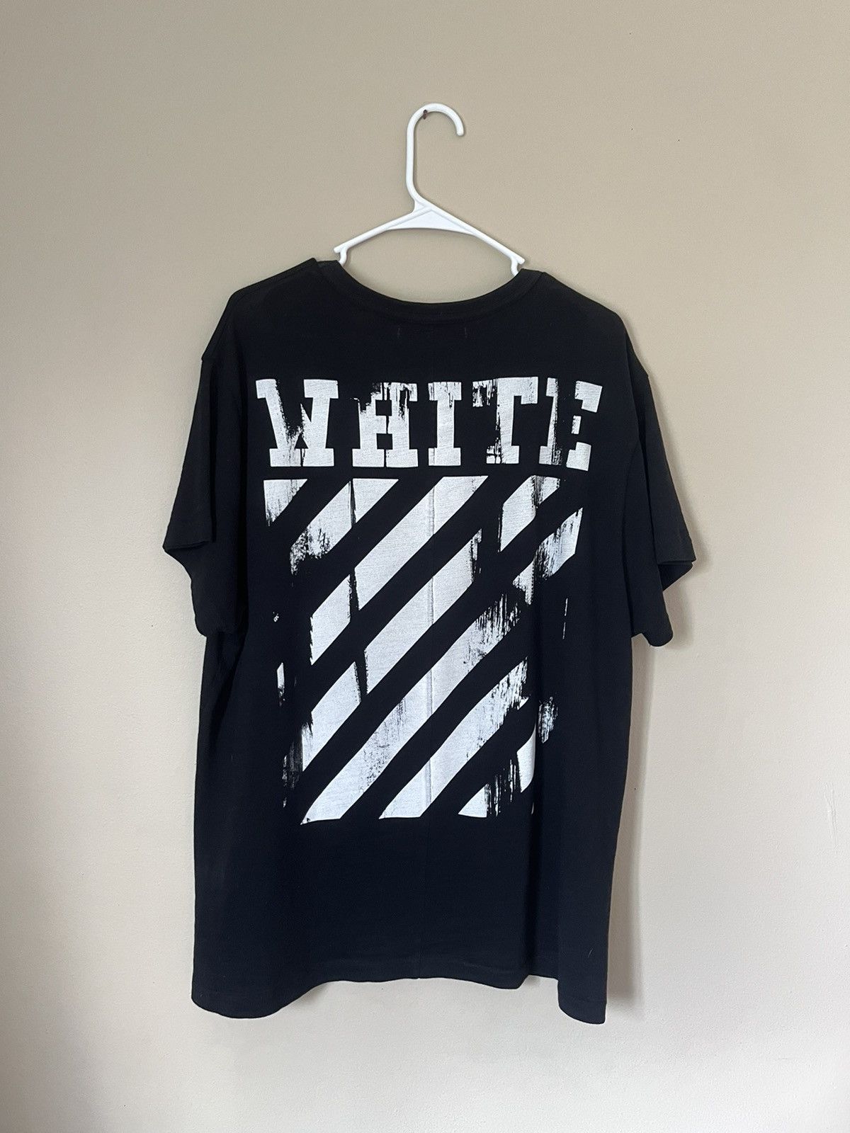 Off-White off white caravaggio painted T-Shirt Size US M / EU 48-50 / 2 - 2 Thumbnail