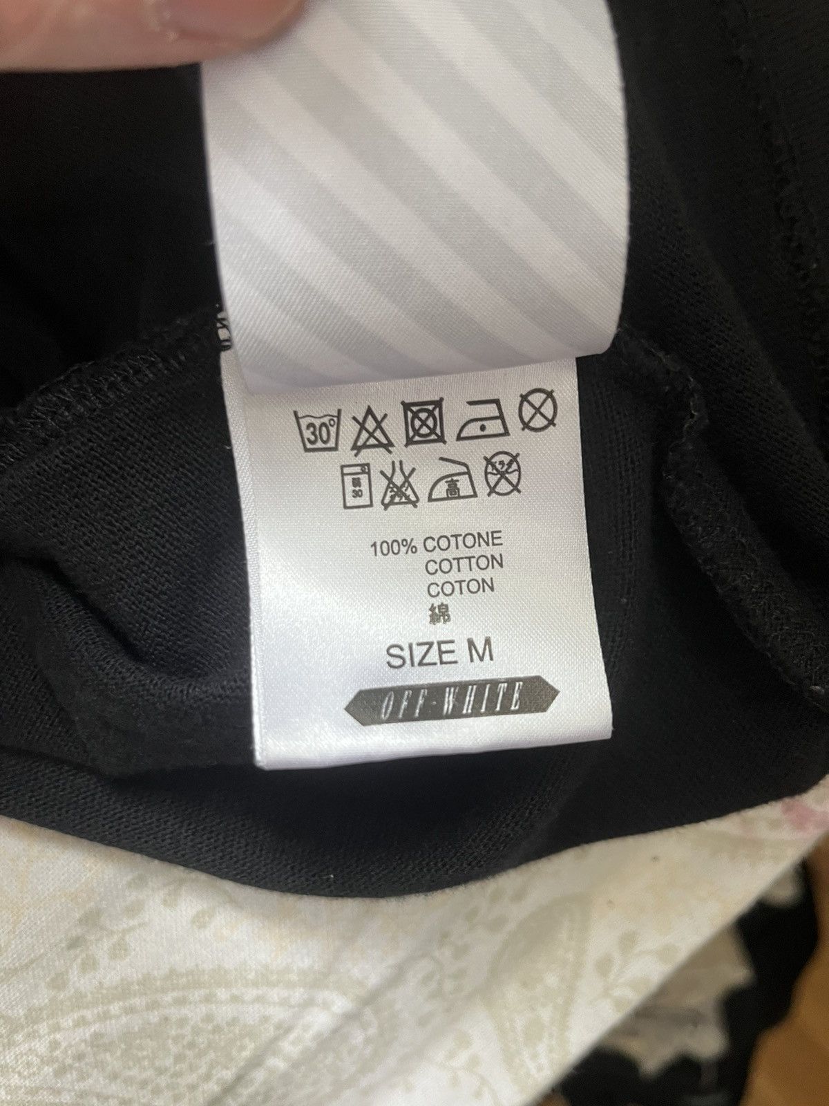 Off-White off white caravaggio painted T-Shirt Size US M / EU 48-50 / 2 - 6 Thumbnail