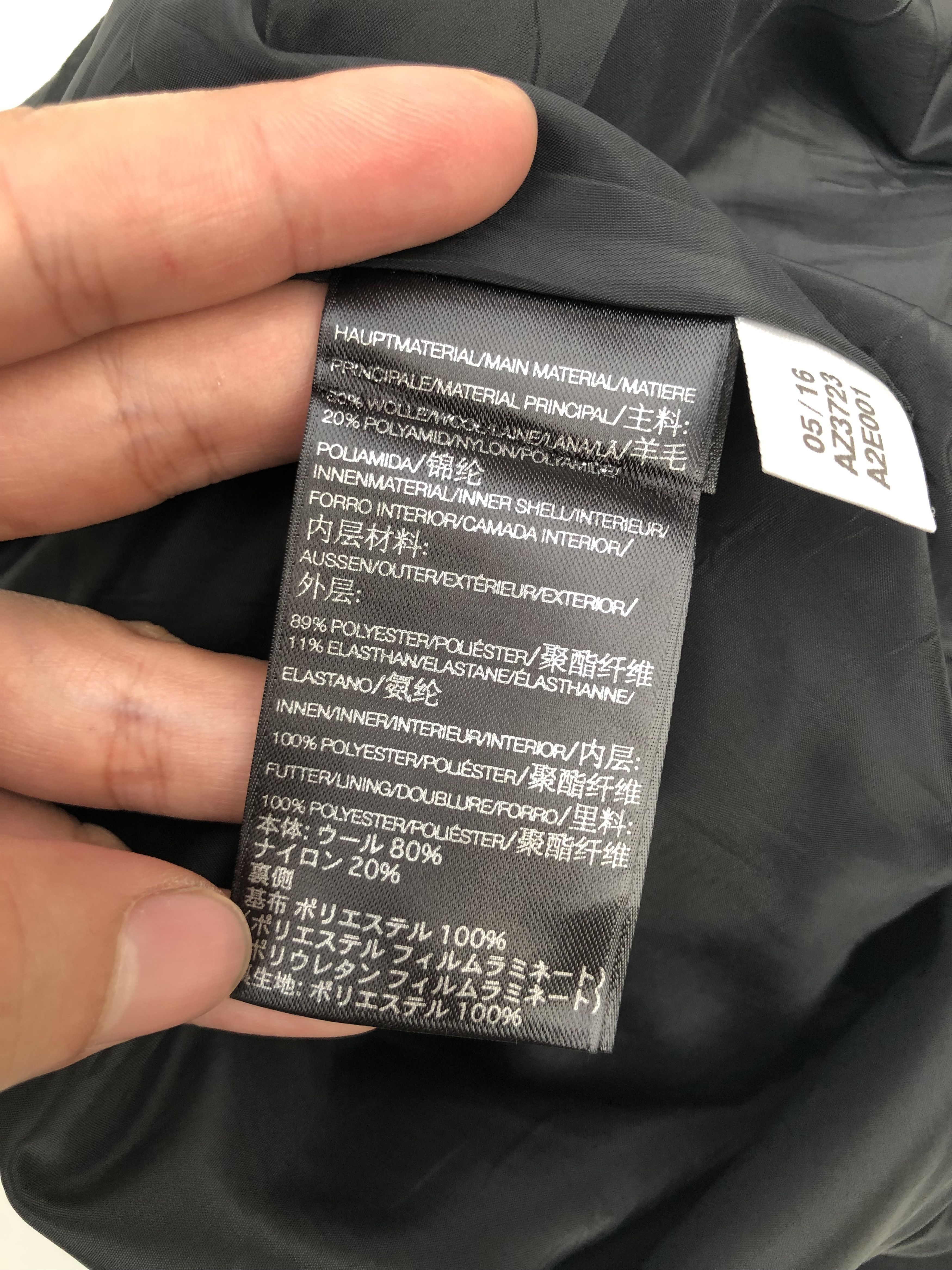 Adidas RARE🔥2016 Y-3 WOOL HYPEBEAST ZIP BACK SHORT Size 26" / US 2 / IT 38 - 15 Thumbnail