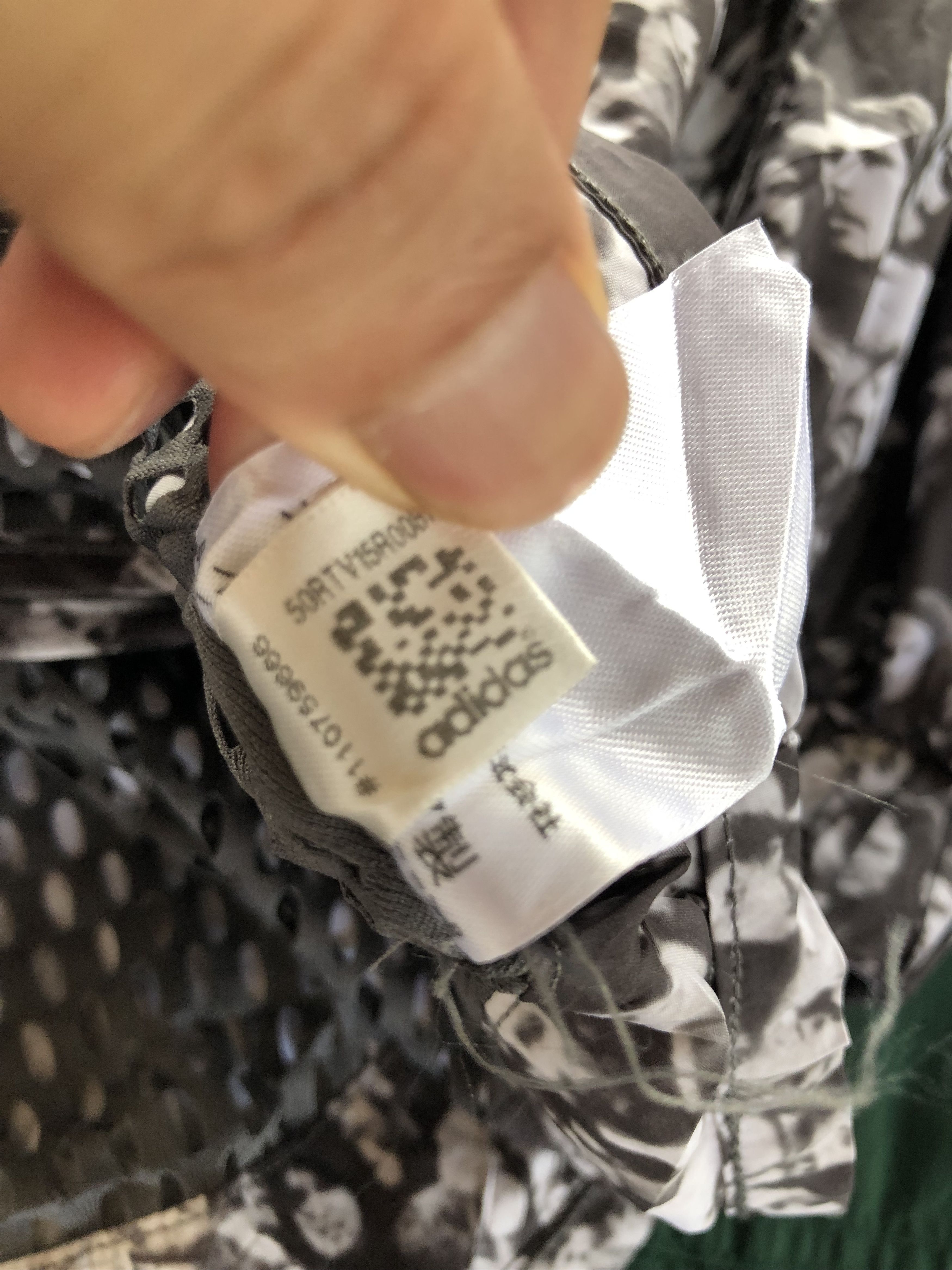 Adidas × Stella McCartney STELLASPORT FULLPRINT CROPTOP CROPSLEEVE HOODED WINDBREAKER Size S / US 4 / IT 40 - 10 Thumbnail
