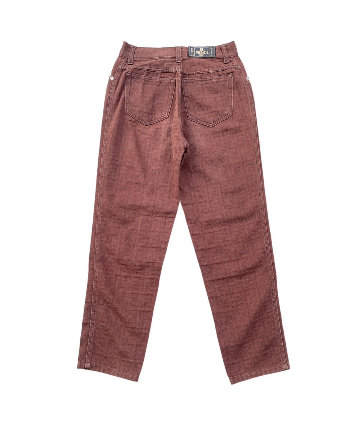 Fendi Rare Fendi Zucca FF Monogram Pants Size 27" / US 4 / IT 40 - 2 Thumbnail