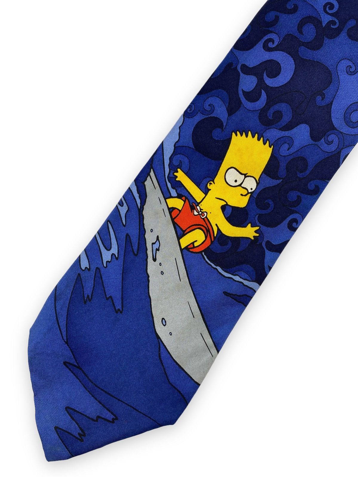 The Simpsons × Vintage Mens Vintage The Simpsons Bart Tie Size ONE SIZE - 3 Thumbnail