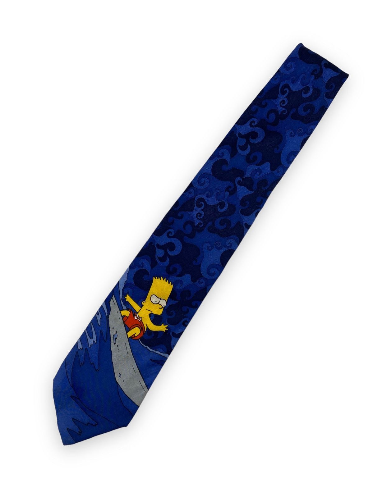 The Simpsons × Vintage Mens Vintage The Simpsons Bart Tie Size ONE SIZE - 2 Thumbnail