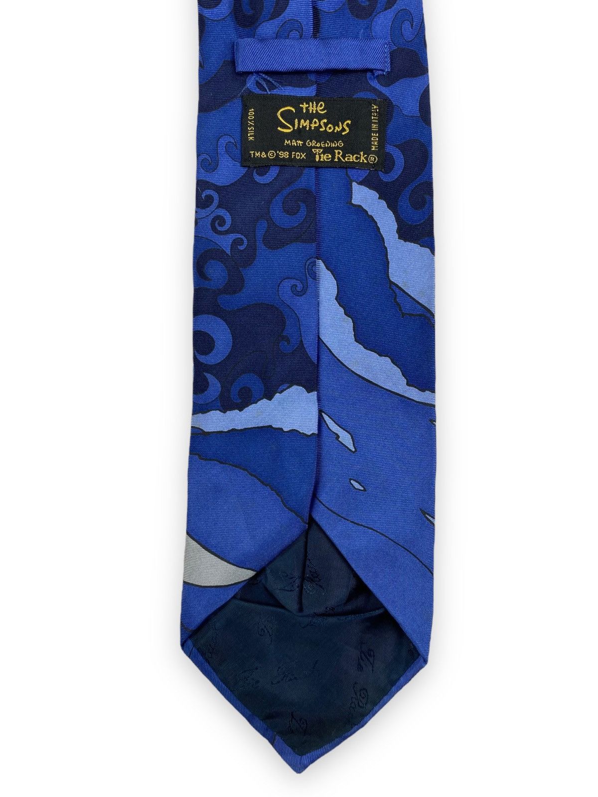 The Simpsons × Vintage Mens Vintage The Simpsons Bart Tie Size ONE SIZE - 6 Thumbnail