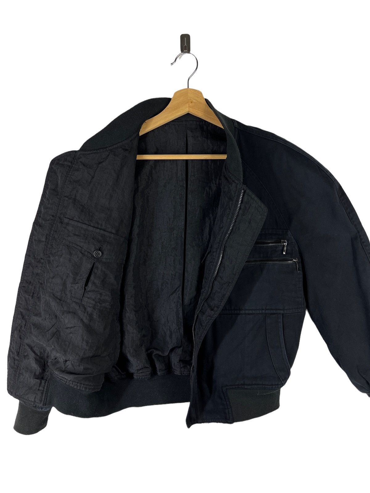 Issey Miyake × Junko Shimada × Mr. Junko 🔥MR.JUNKO KOSHINO FOR MEN SURVIVAL BOMBER JACKET Size US M / EU 48-50 / 2 - 6 Thumbnail