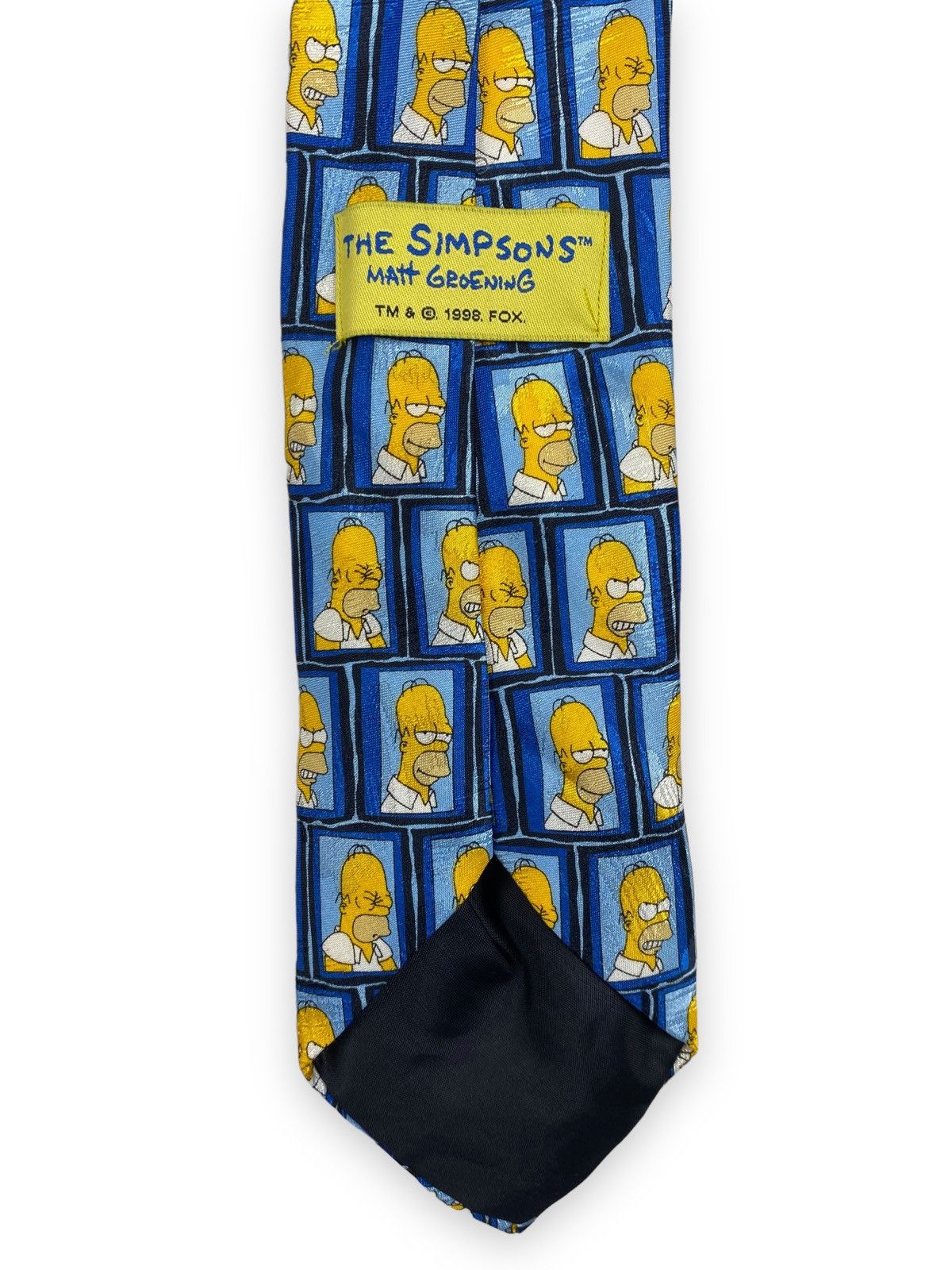 The Simpsons × Vintage Mens Vintage The Simpsons Homer Tie Size ONE SIZE - 6 Thumbnail
