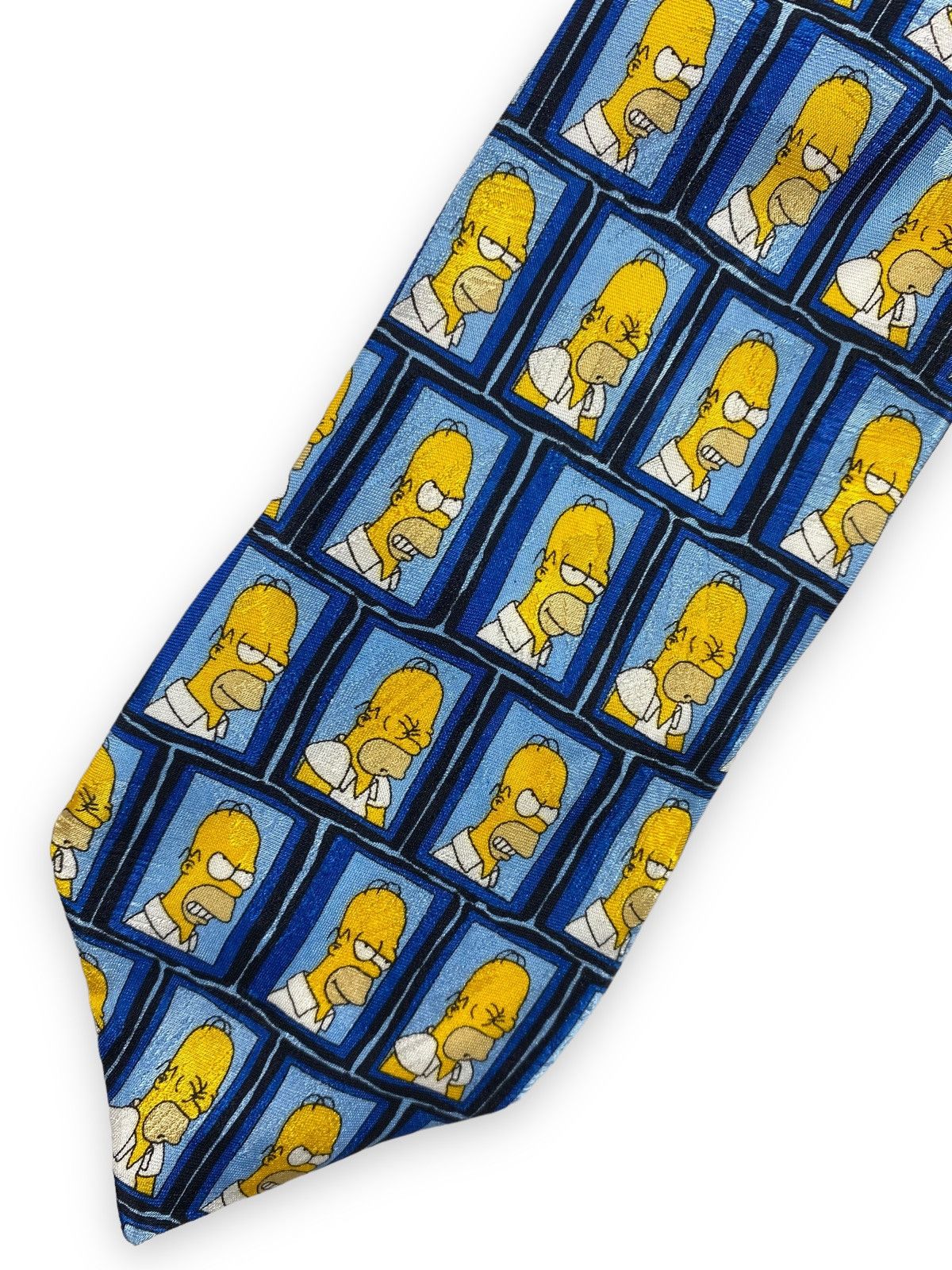The Simpsons × Vintage Mens Vintage The Simpsons Homer Tie Size ONE SIZE - 3 Thumbnail