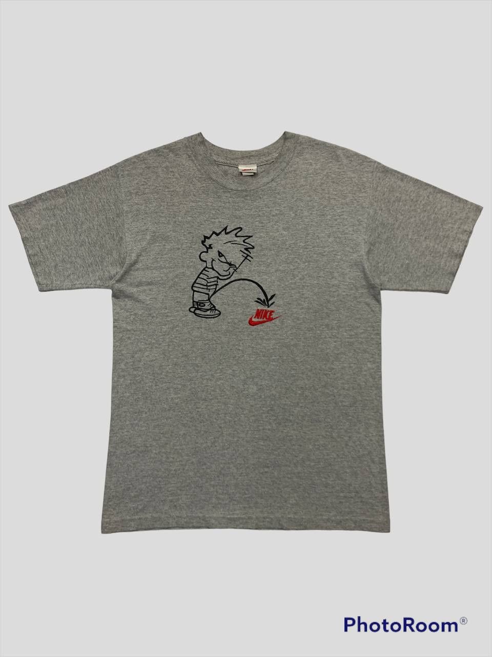 Cartoon Network VINTAGE 90S NIKE CALVIN AND HOBBES t shirt Size US M / EU 48-50 / 2 - 1 Thumbnail
