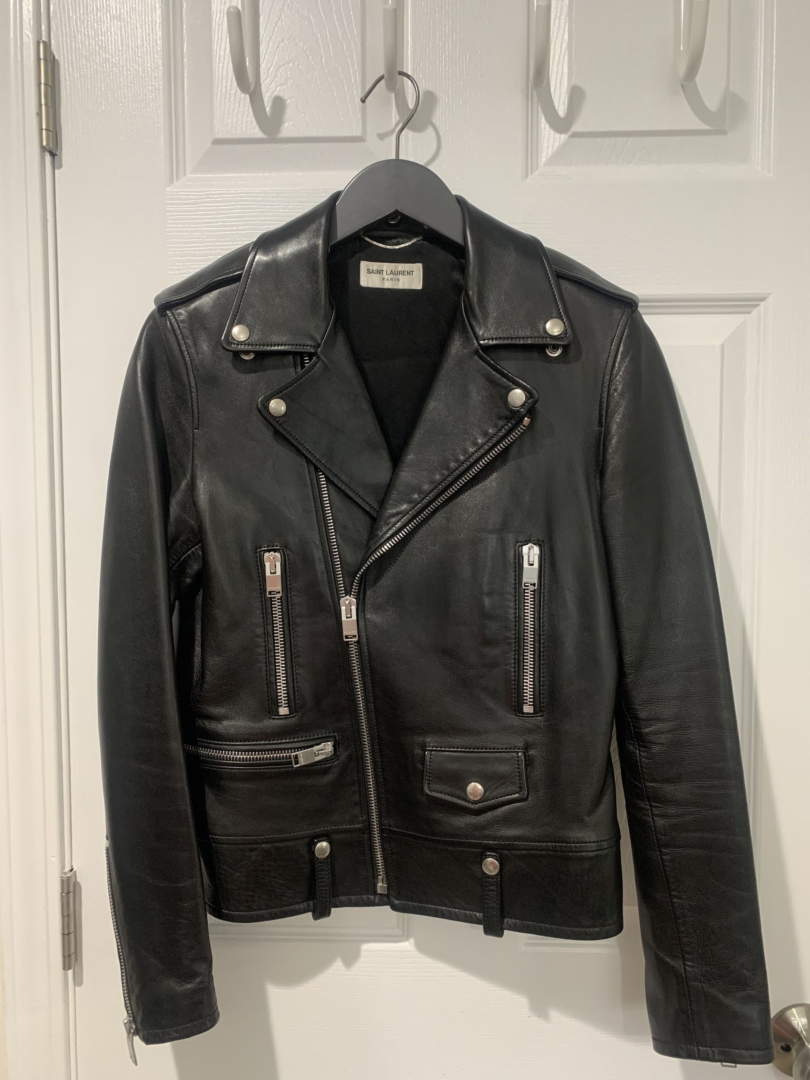 Saint Laurent Paris Saint Laurent Paris L01 Leather Jacket | Grailed