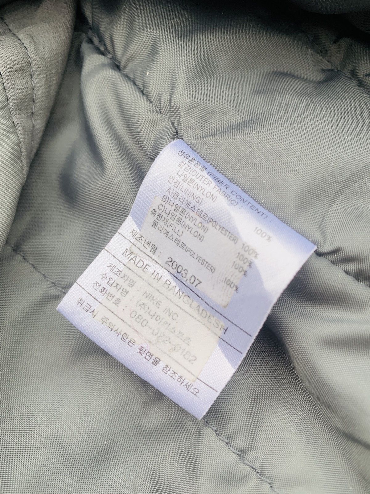 Nike ACG VINTAGE NIKE ACG 3 LAYER OUTDOOR JACKET Size US L / EU 52-54 / 3 - 15 Thumbnail