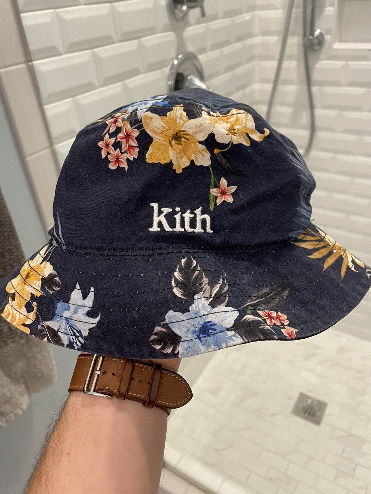 Kith Kith Floral Bucket Hat | Grailed