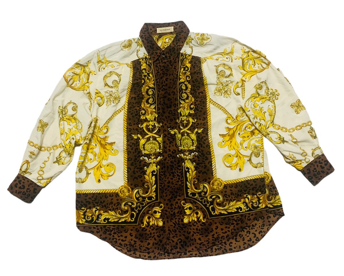 Last drop🔥Vintage French designer La Creatrice chain silk