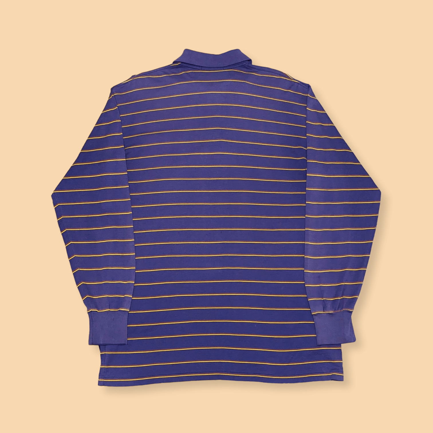 Polo Ralph Lauren × Ralph Lauren × Vintage Vintage 80s/90s Polo Ralph Lauren Striped Longsleeve T shirt Size US L / EU 52-54 / 3 - 2 Thumbnail