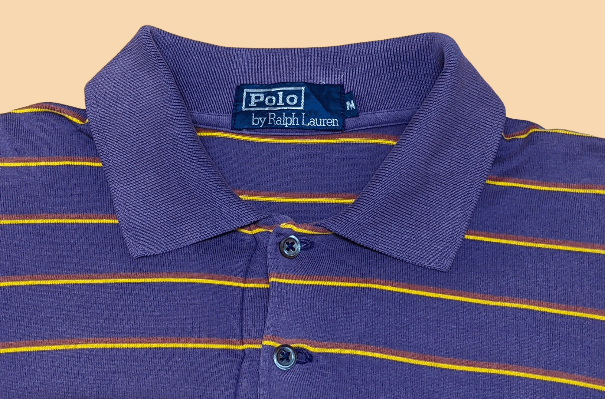 Polo Ralph Lauren × Ralph Lauren × Vintage Vintage 80s/90s Polo Ralph Lauren Striped Longsleeve T shirt Size US L / EU 52-54 / 3 - 9 Thumbnail