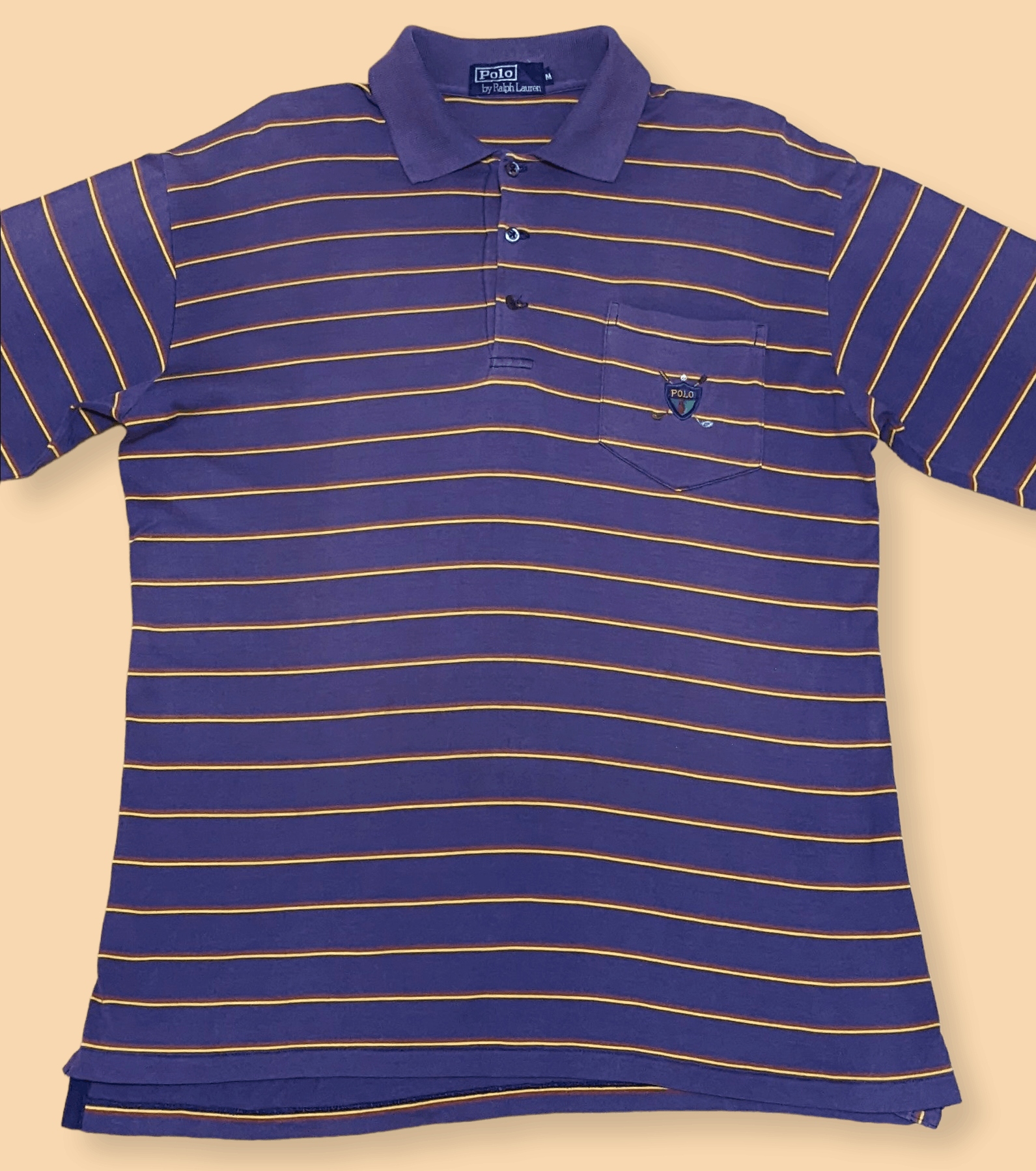 Polo Ralph Lauren × Ralph Lauren × Vintage Vintage 80s/90s Polo Ralph Lauren Striped Longsleeve T shirt Size US L / EU 52-54 / 3 - 3 Thumbnail