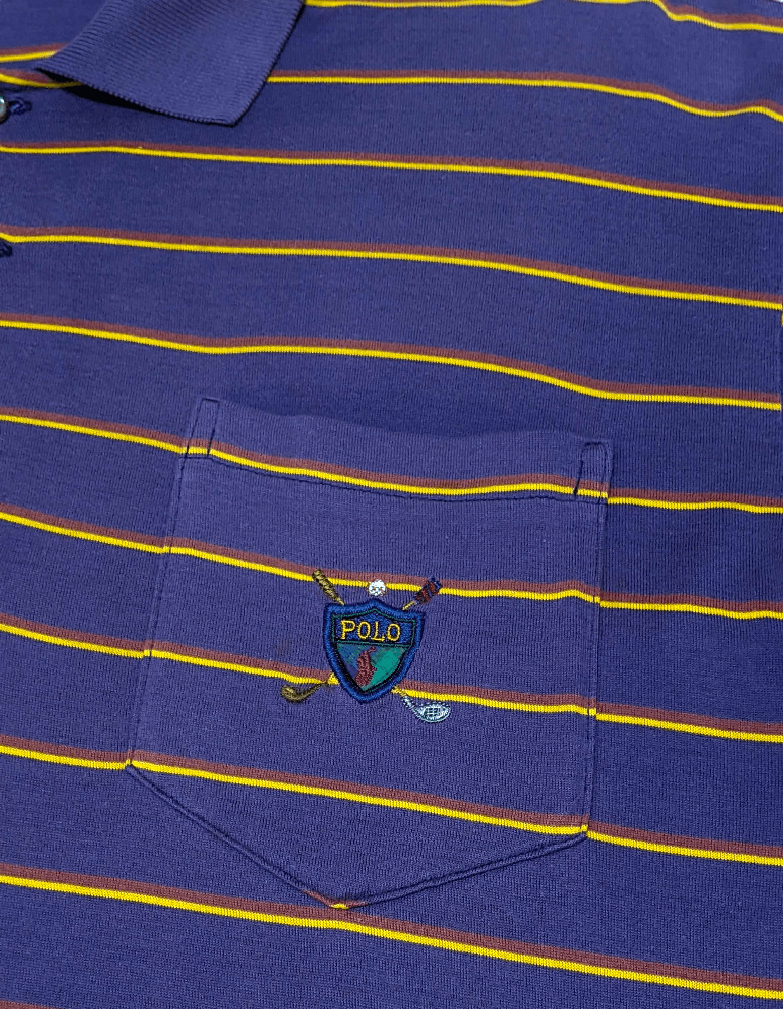 Polo Ralph Lauren × Ralph Lauren × Vintage Vintage 80s/90s Polo Ralph Lauren Striped Longsleeve T shirt Size US L / EU 52-54 / 3 - 6 Thumbnail