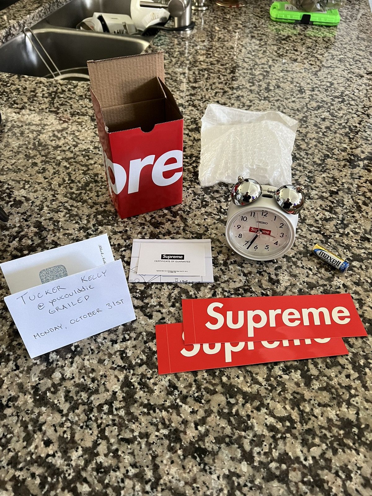 Supreme Seiko Alarm Clock