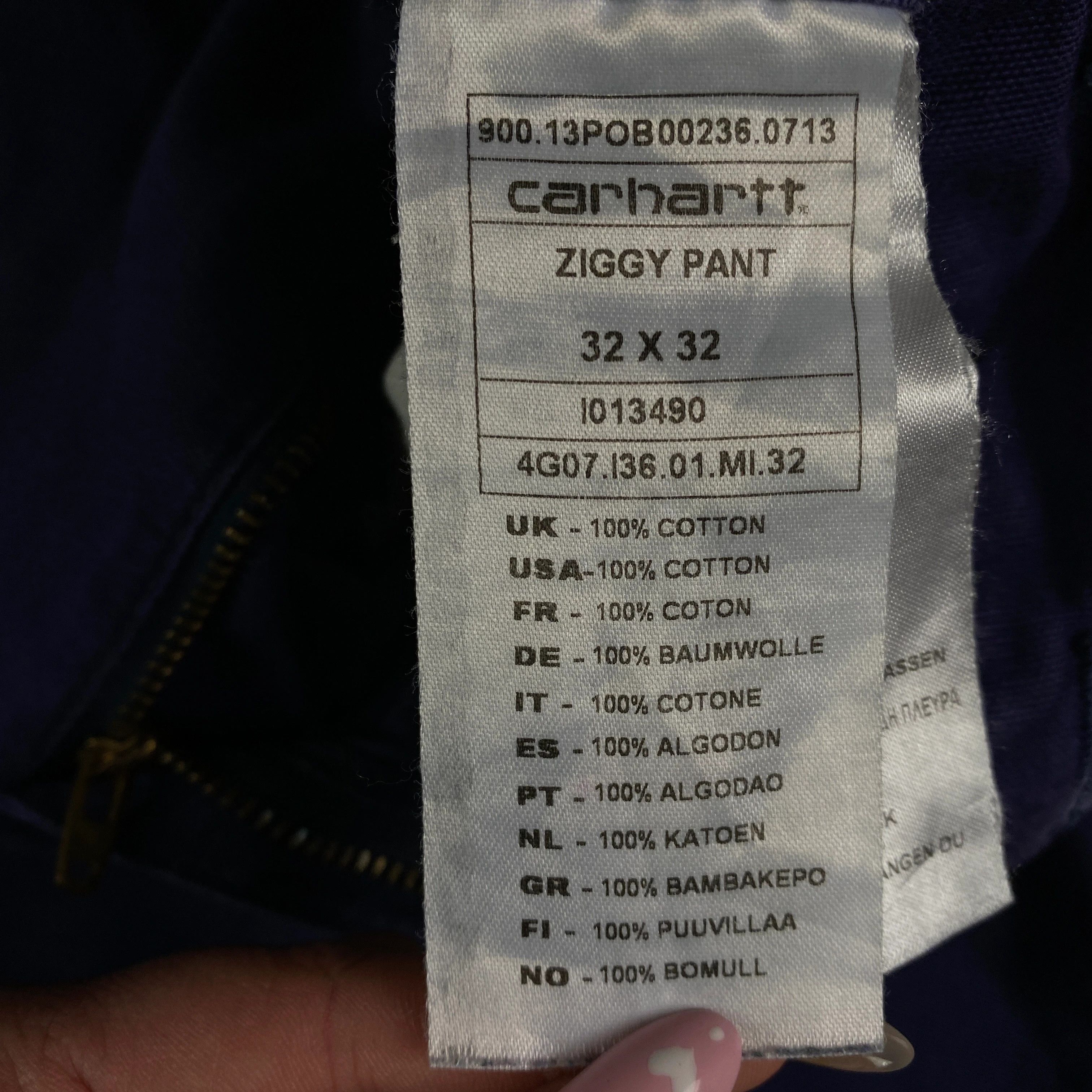 Carhartt × Carhartt Wip Mens Ziggy Pants Carhartt Size 32 Size US 32 / EU 48 - 5 Thumbnail
