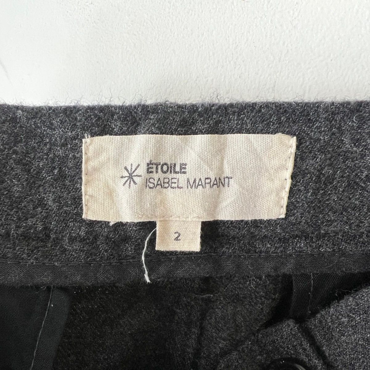 Isabel Marant Vintage ISABEL MARANT Etoile Pants Trousers Wool Size 32" / US 10 / IT 46 - 8 Thumbnail