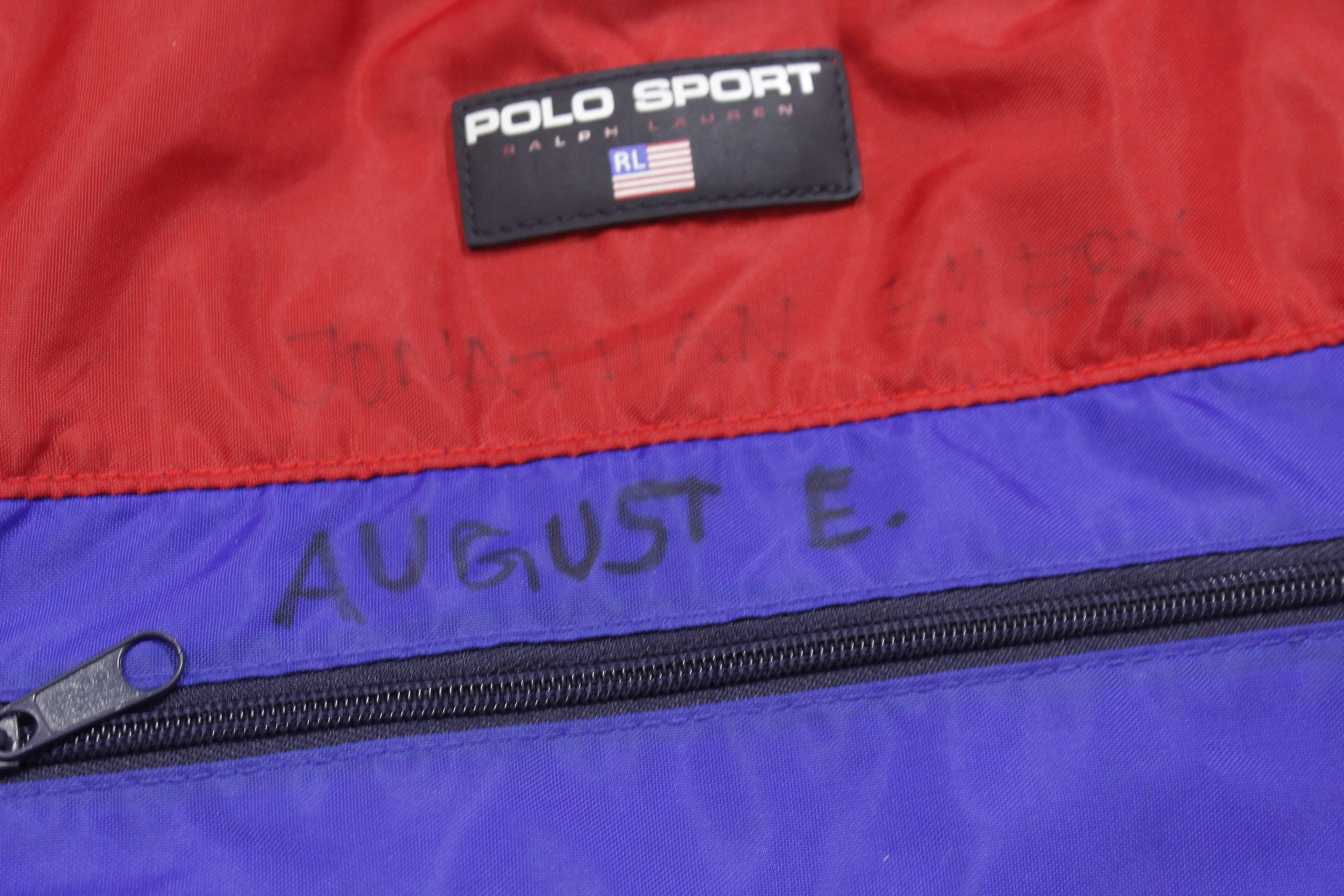Polo Ralph Lauren 90S Polo Sport Logo Sport Tote Bag Vintage Size ONE SIZE - 3 Thumbnail
