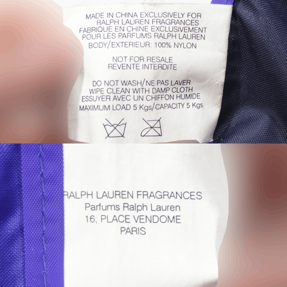 Polo Ralph Lauren 90S Polo Sport Logo Sport Tote Bag Vintage Size ONE SIZE - 8 Thumbnail