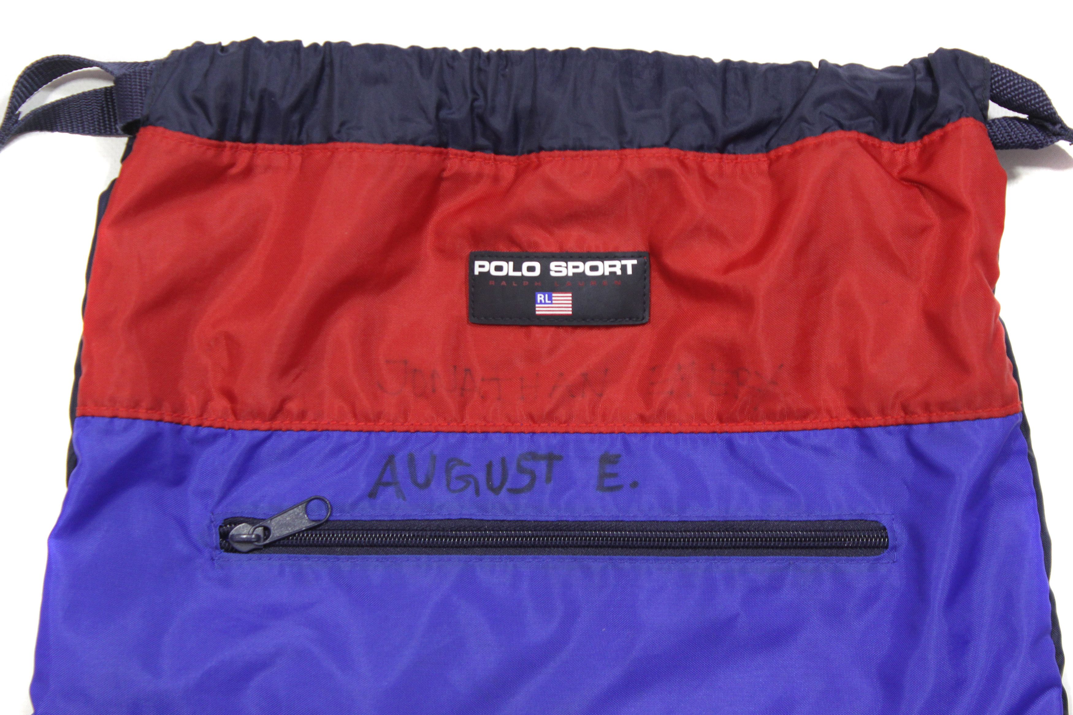 Polo Ralph Lauren 90S Polo Sport Logo Sport Tote Bag Vintage Size ONE SIZE - 2 Thumbnail