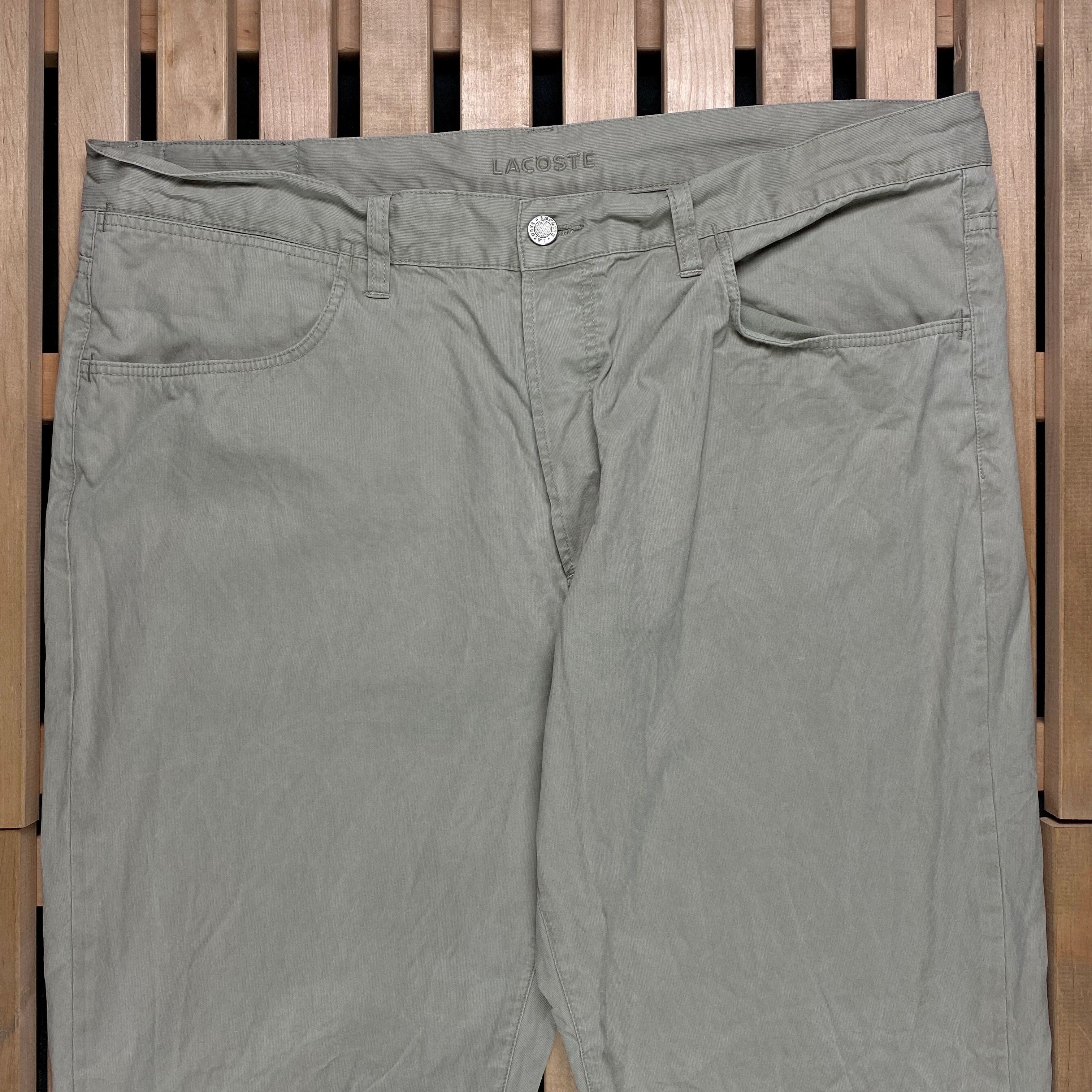 Lacoste × Vintage Mens Pants Lacoste Vintage Size 40 Size US 40 / EU 56 - 2 Thumbnail