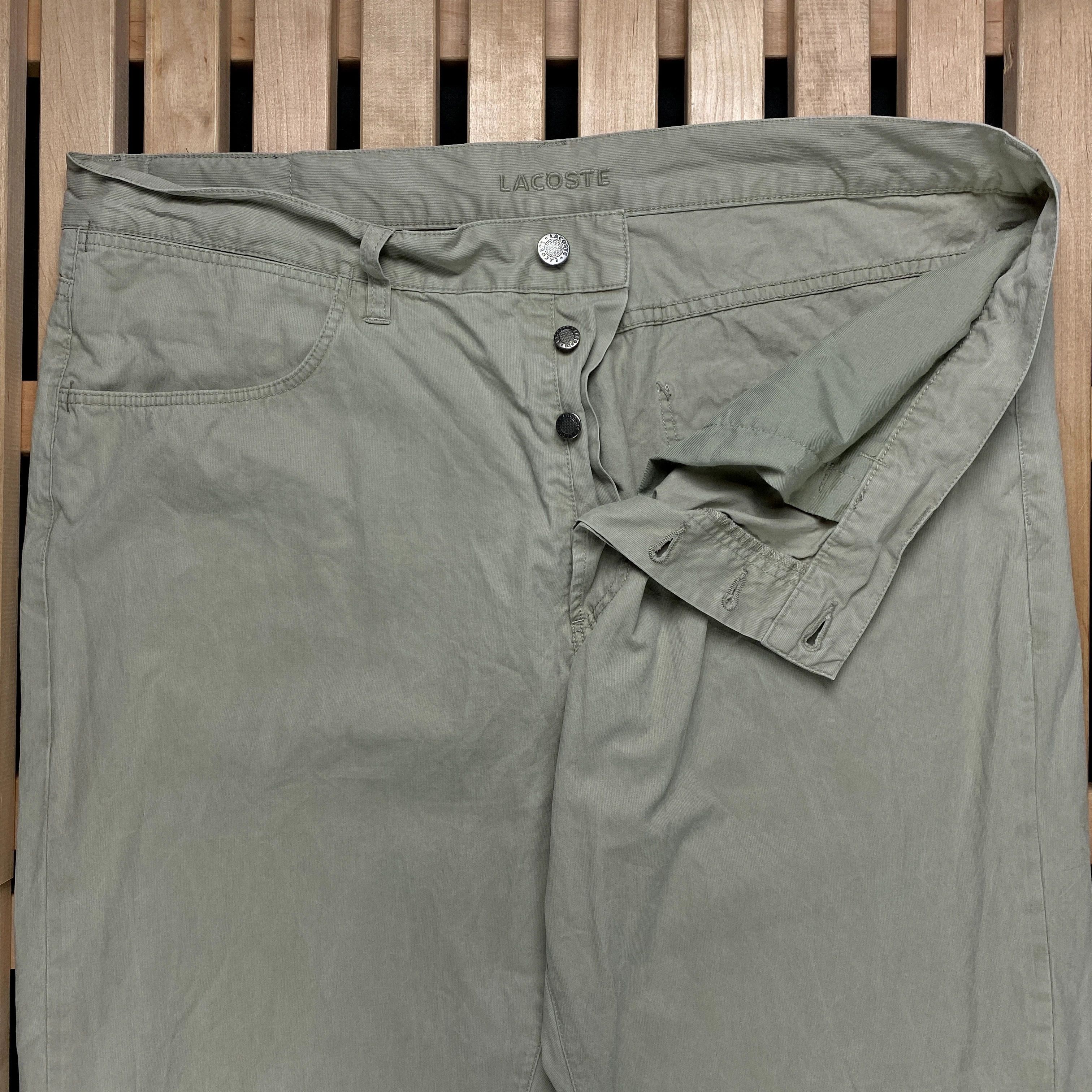 Lacoste × Vintage Mens Pants Lacoste Vintage Size 40 Size US 40 / EU 56 - 4 Thumbnail