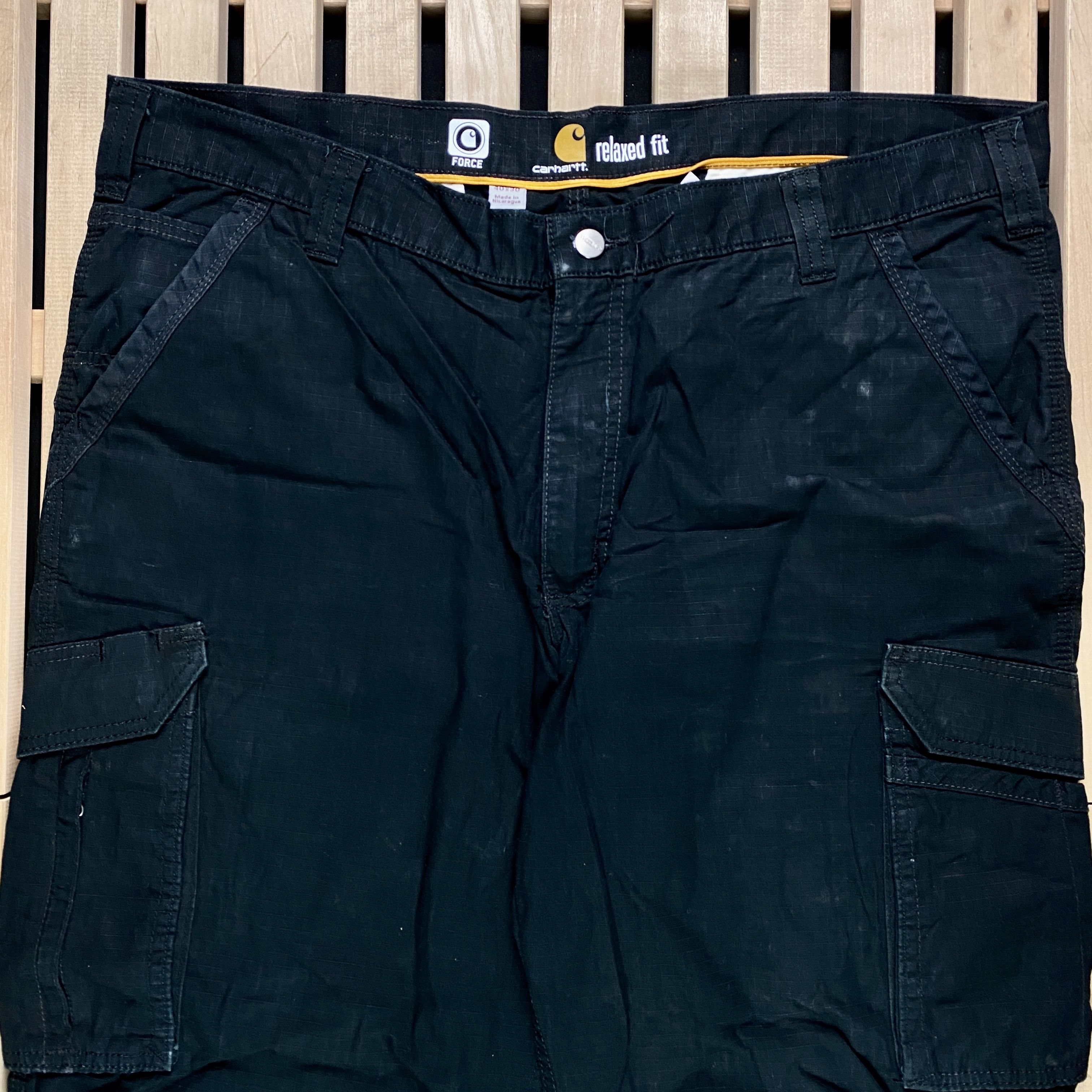Carhartt × Carhartt Wip × Vintage Mens Work Pants Cargo Carhartt Vintage Size 40 Size US 40 / EU 56 - 2 Thumbnail