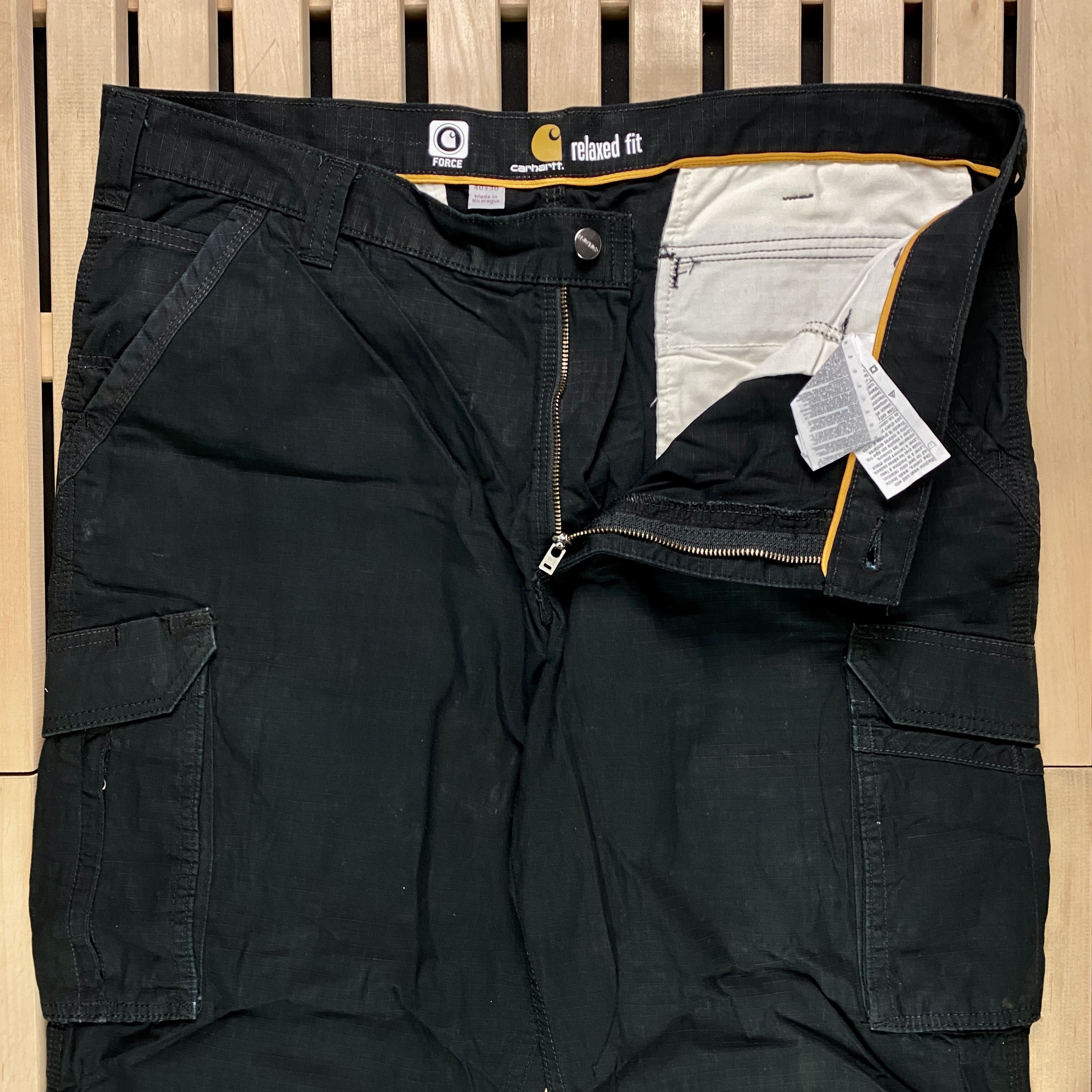 Carhartt × Carhartt Wip × Vintage Mens Work Pants Cargo Carhartt Vintage Size 40 Size US 40 / EU 56 - 7 Thumbnail