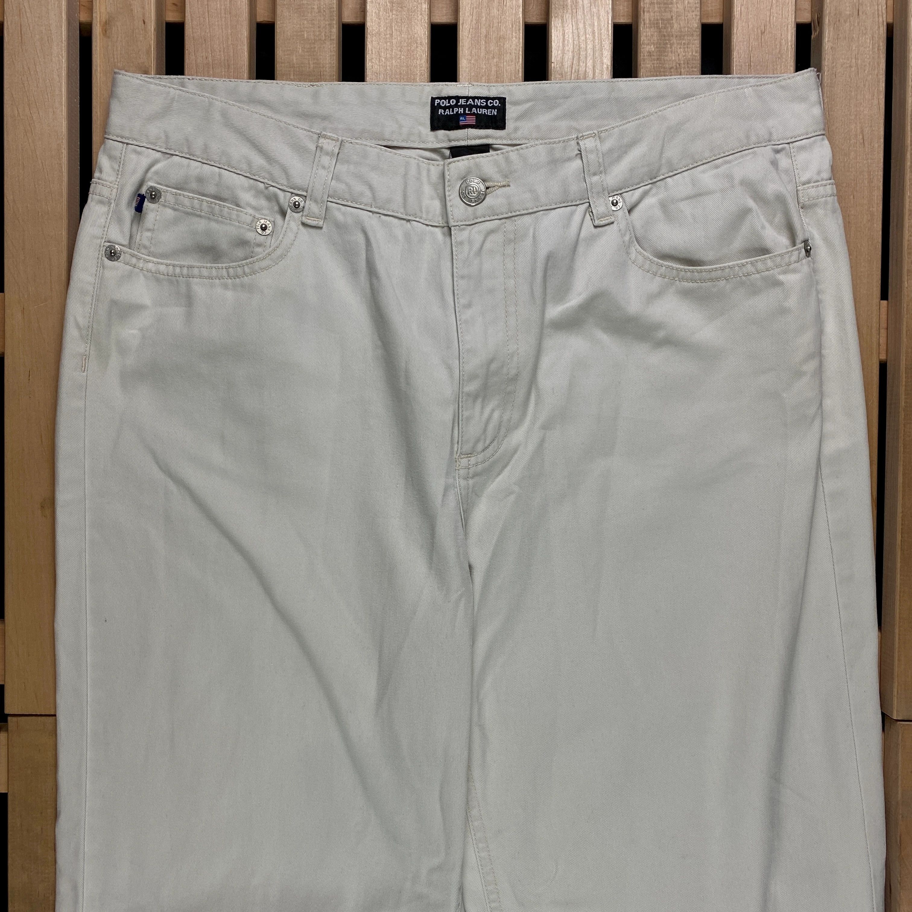 Polo Ralph Lauren × Ralph Lauren × Vintage Mens Pants Polo Jeans Ralph Lauren Vintage Size 32 Size US 32 / EU 48 - 2 Thumbnail