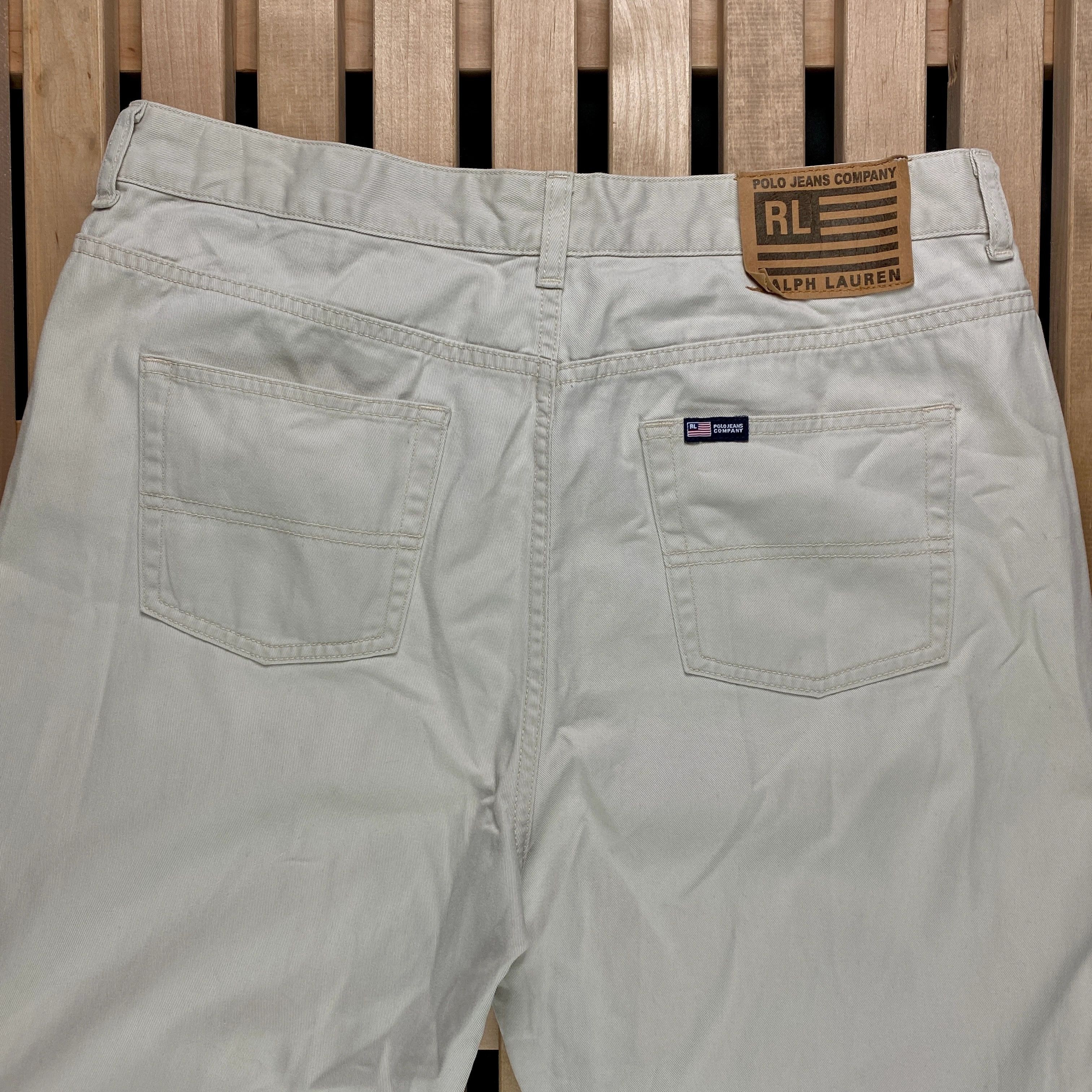 Polo Ralph Lauren × Ralph Lauren × Vintage Mens Pants Polo Jeans Ralph Lauren Vintage Size 32 Size US 32 / EU 48 - 8 Thumbnail
