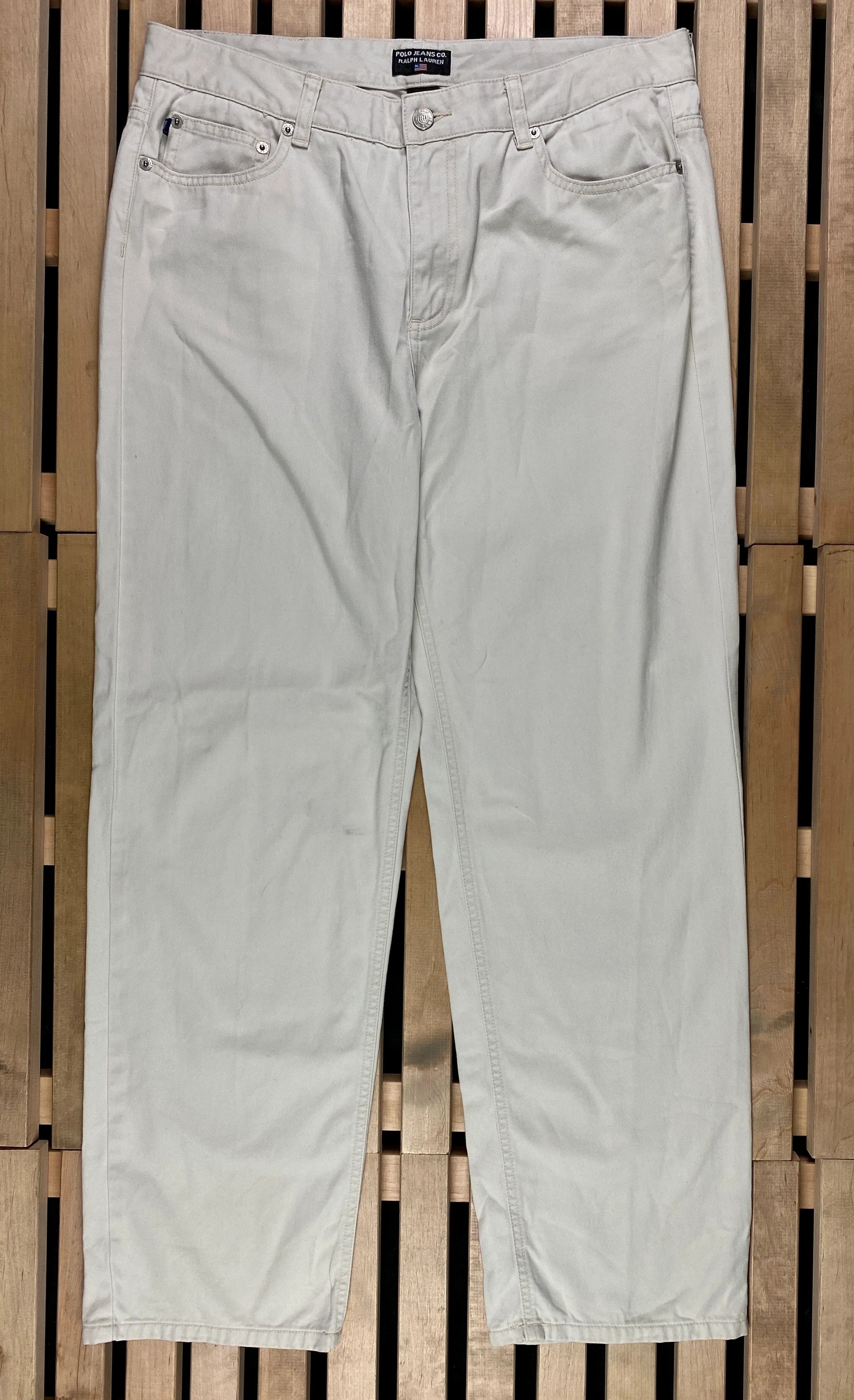 Polo Ralph Lauren × Ralph Lauren × Vintage Mens Pants Polo Jeans Ralph Lauren Vintage Size 32 Size US 32 / EU 48 - 1 Thumbnail