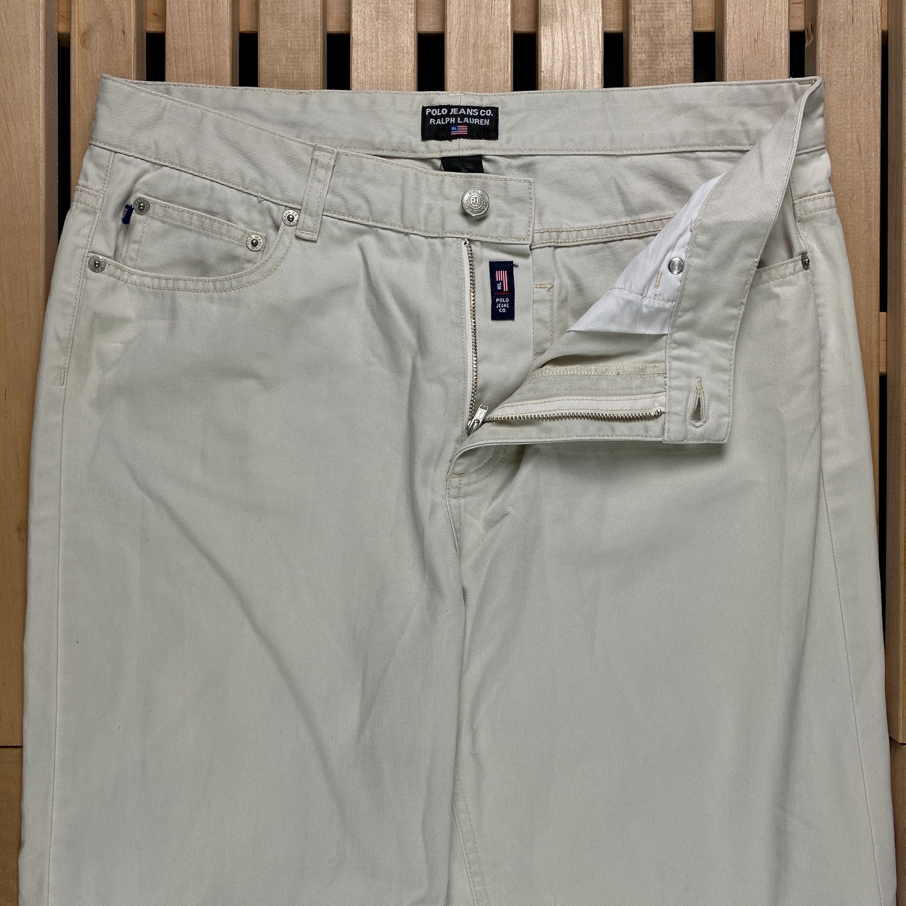 Polo Ralph Lauren × Ralph Lauren × Vintage Mens Pants Polo Jeans Ralph Lauren Vintage Size 32 Size US 32 / EU 48 - 4 Thumbnail