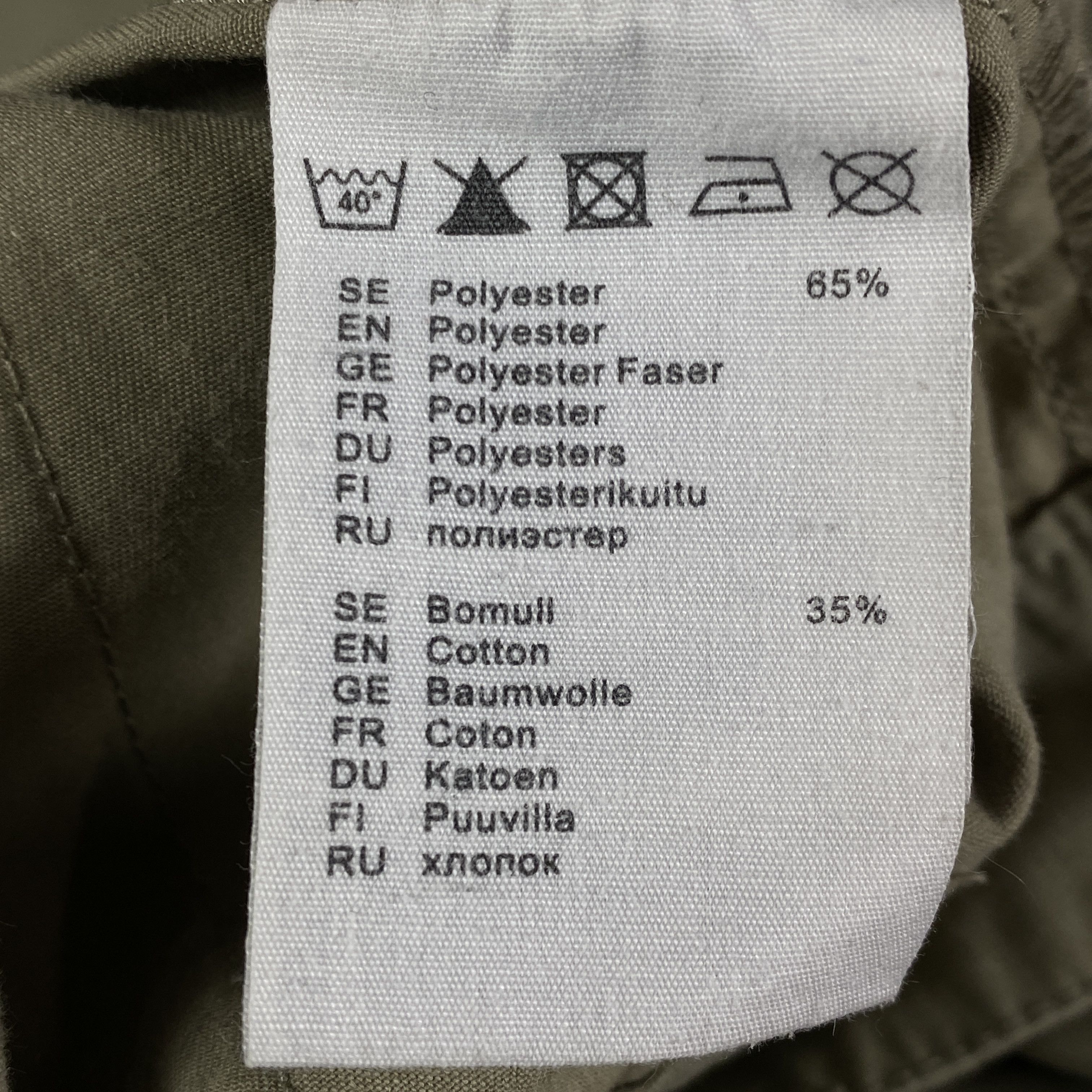 Fjallraven × Vintage Men’s Outdoor Pants Fjalraven G-1000 Vintage Size 42 Size US 30 / EU 46 - 9 Thumbnail