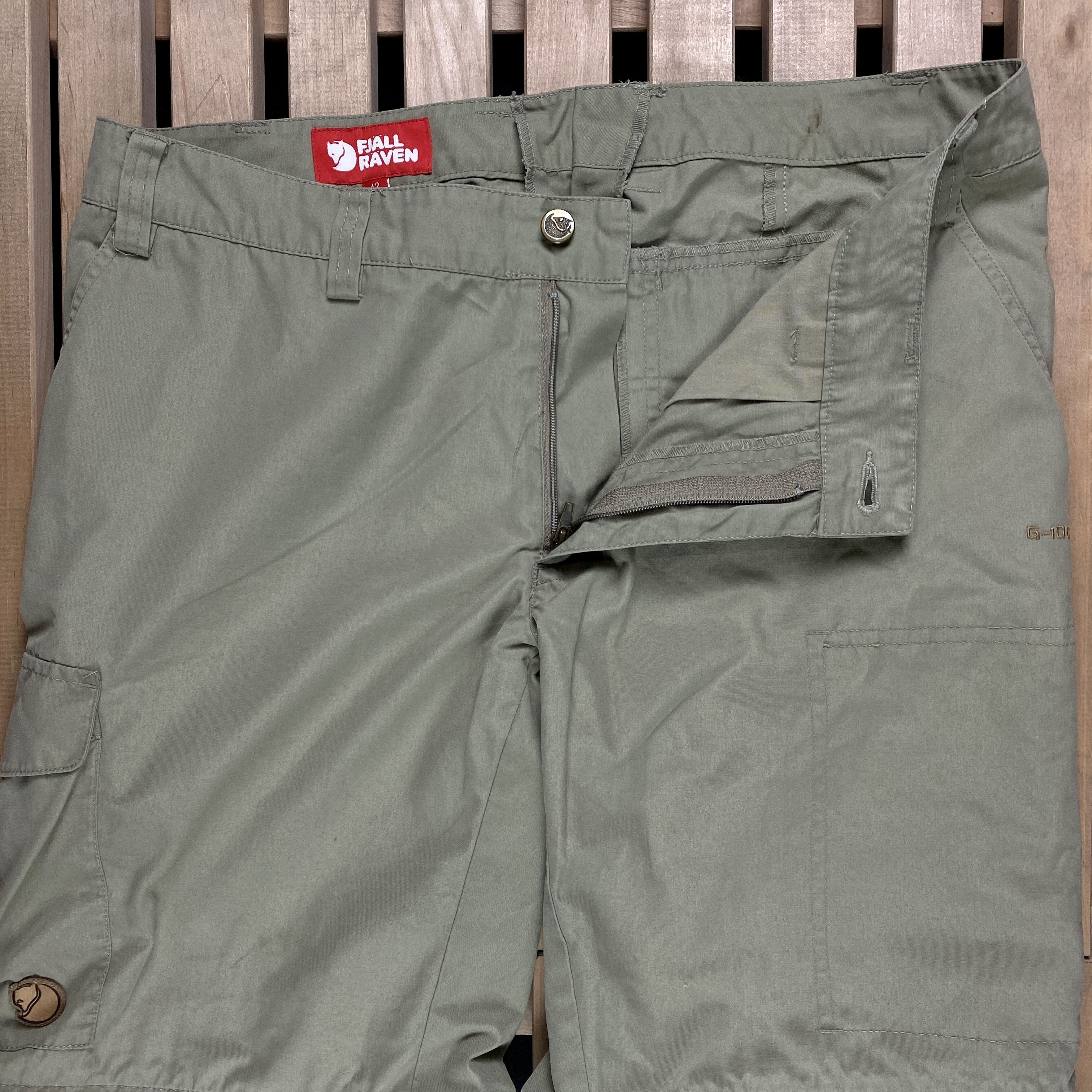 Fjallraven × Vintage Men’s Outdoor Pants Fjalraven G-1000 Vintage Size 42 Size US 30 / EU 46 - 4 Thumbnail