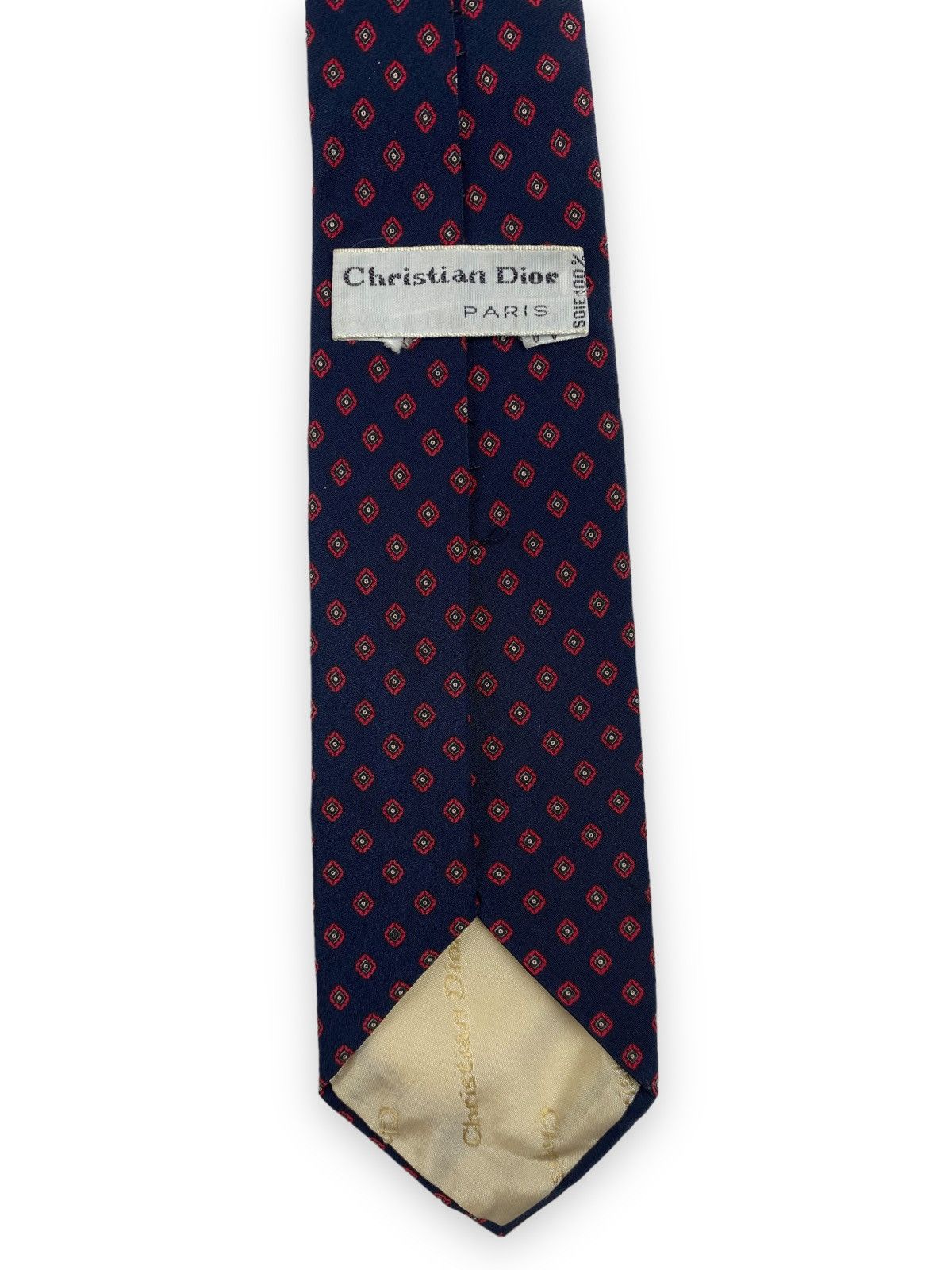 Christian Dior Monsieur × Vintage Mens Luxury Vintage Christian Dior Tie Size ONE SIZE - 6 Thumbnail