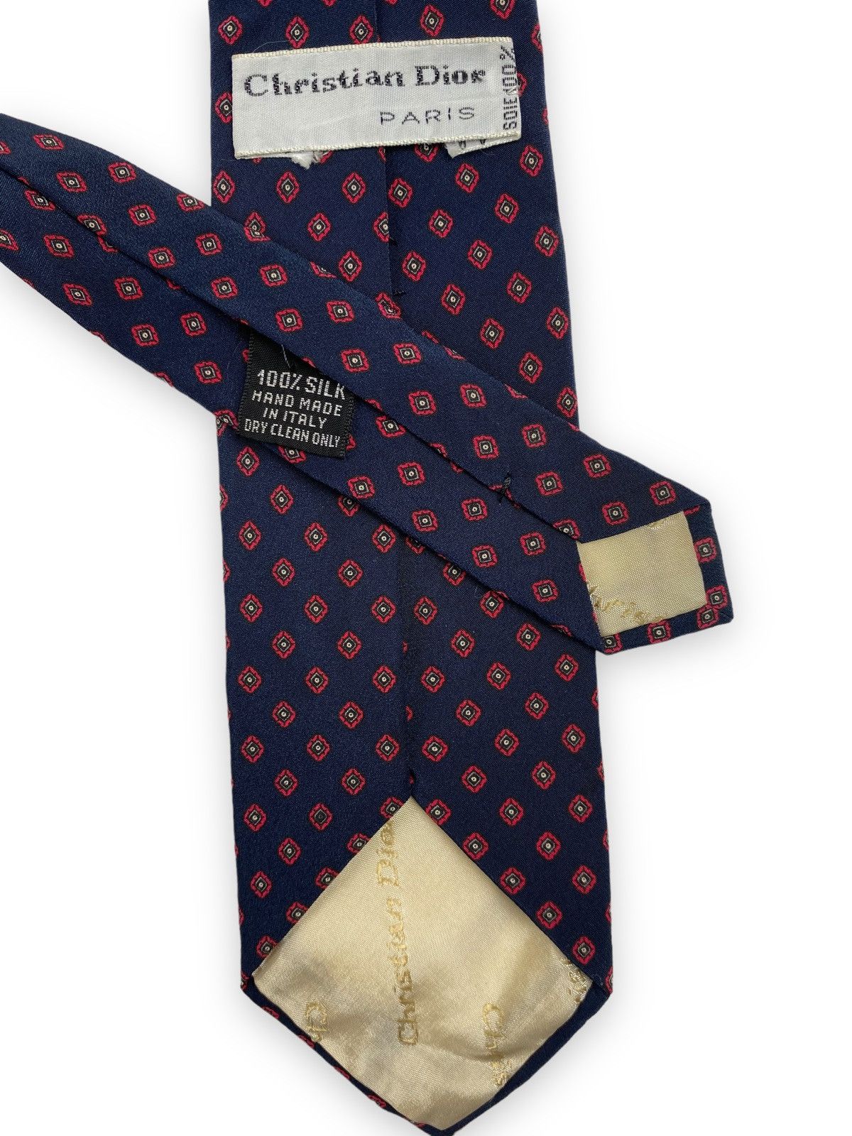 Christian Dior Monsieur × Vintage Mens Luxury Vintage Christian Dior Tie Size ONE SIZE - 7 Thumbnail
