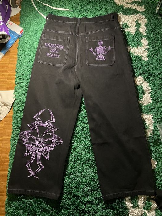 Streetwear Heaven Can Wait Mystery Box Exclusive Purple Jeans Size L ...