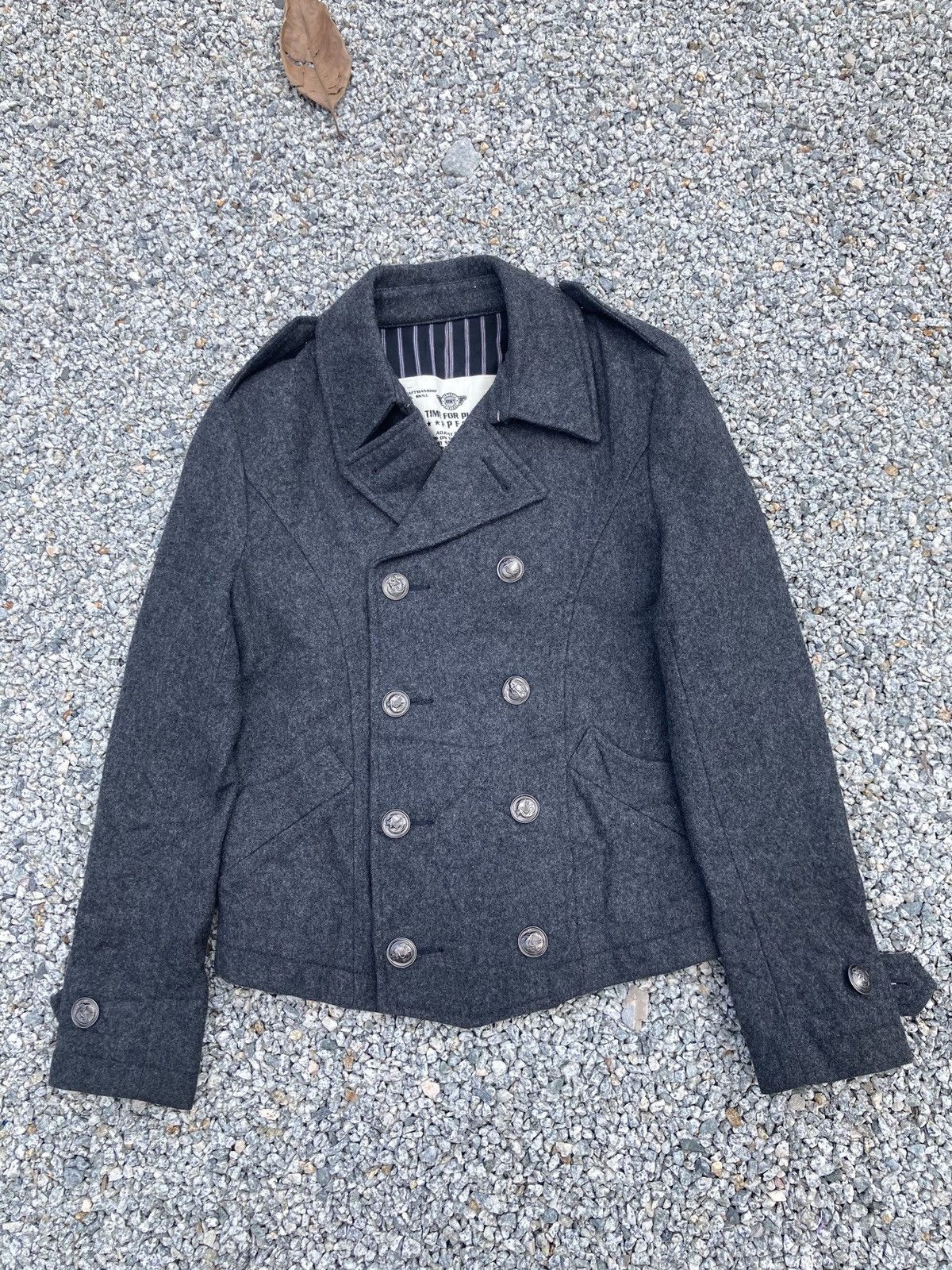 PPFM WOOL DOUBLE BREAST JACKET