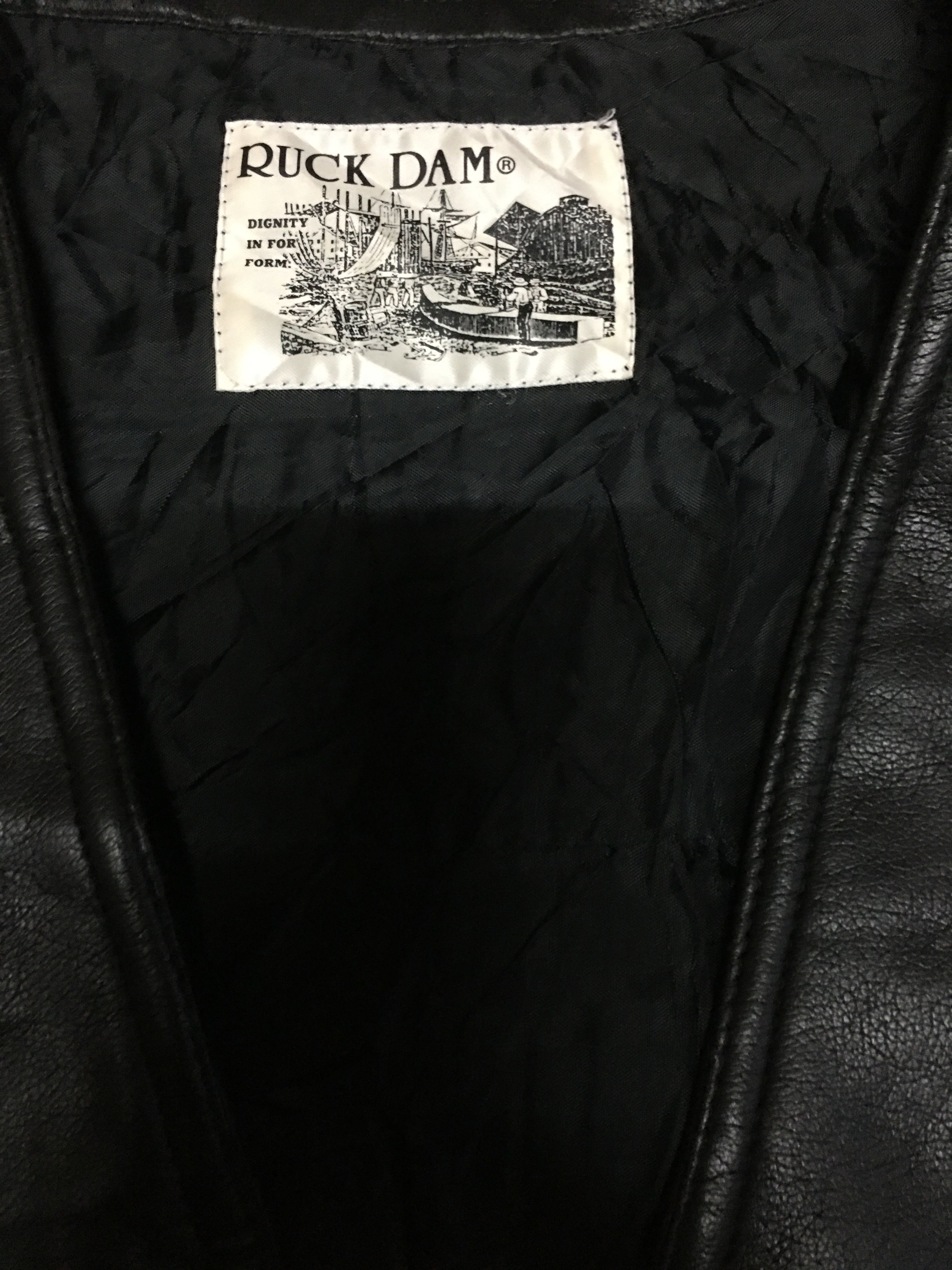 Japanese Brand Vintage Ruck Dam Tactical Vest Size 42L - 5 Thumbnail